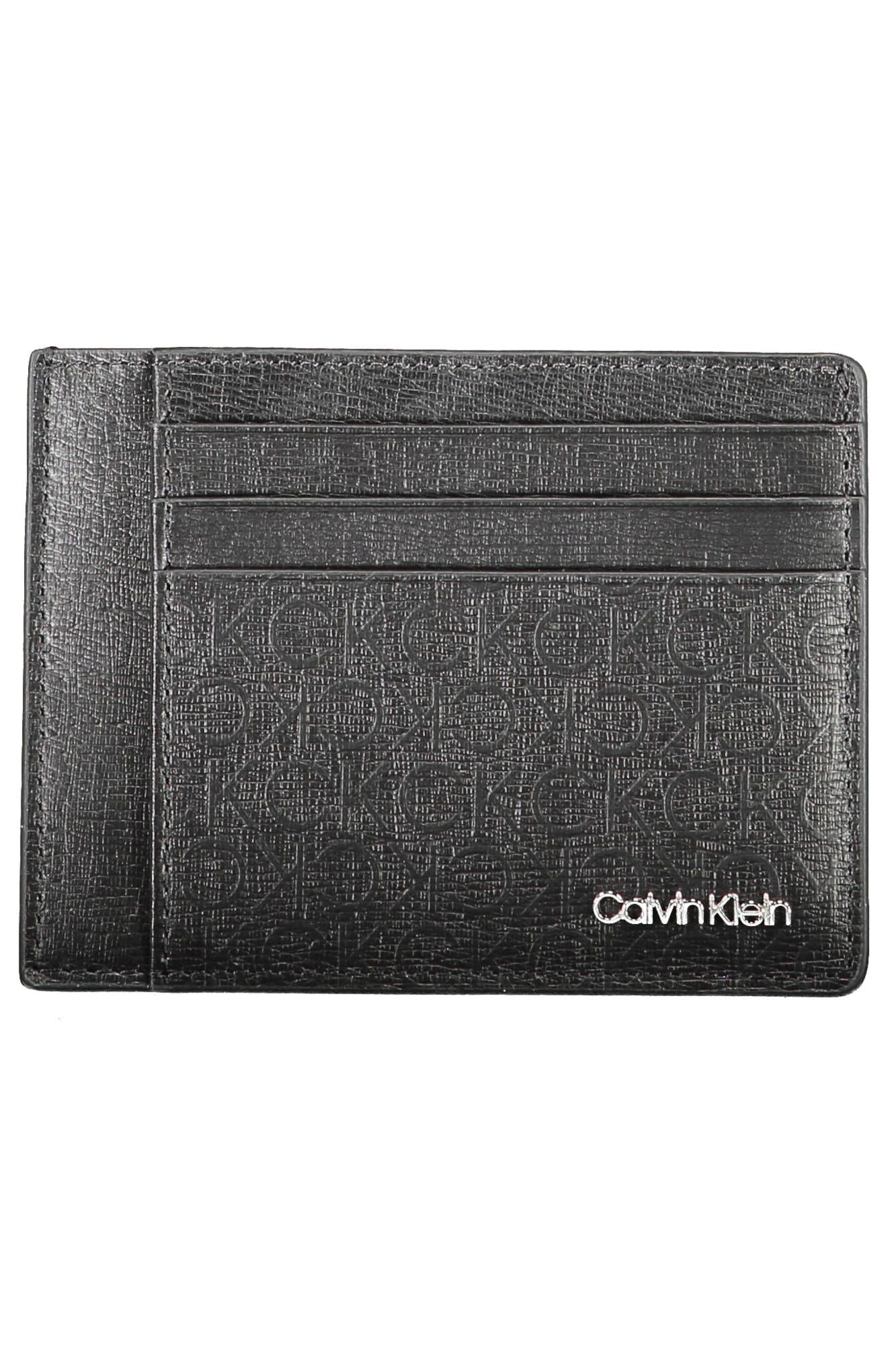 Black Polyester Men Wallet - GLAMHUB BOUTIQUE 