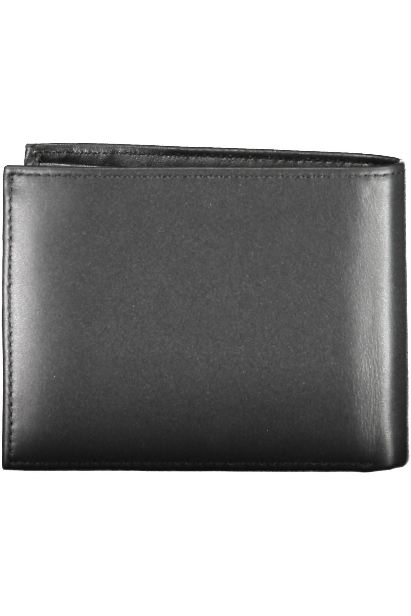 Black Leather Men Wallet - GLAMHUB BOUTIQUE 