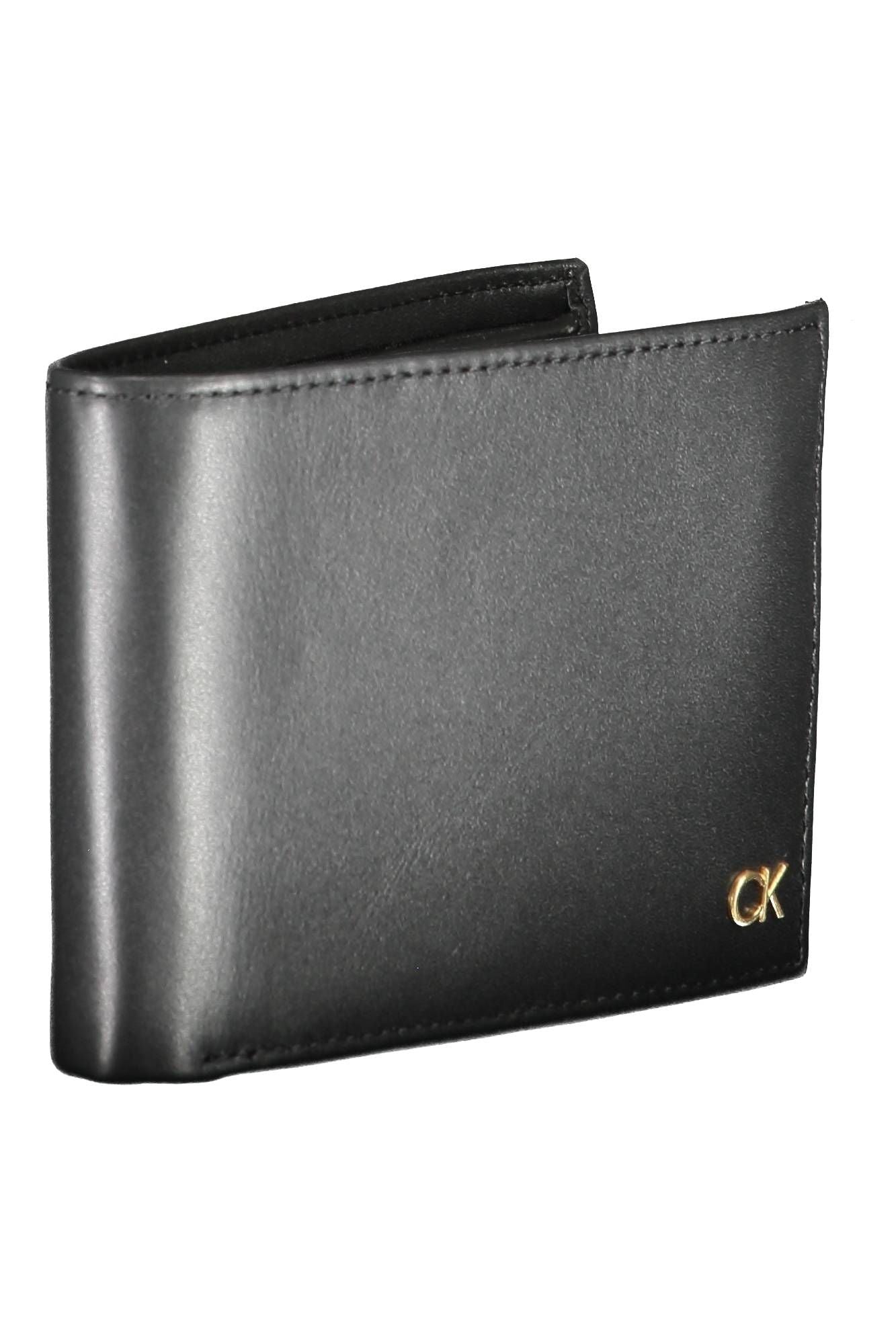 Black Leather Men Wallet - GLAMHUB BOUTIQUE 