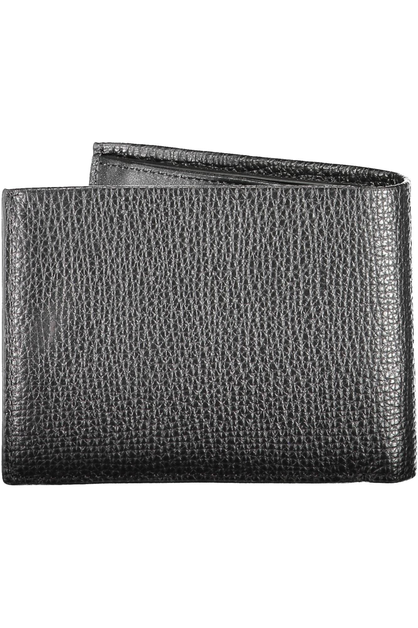 Black Leather Men Wallet - GLAMHUB BOUTIQUE 