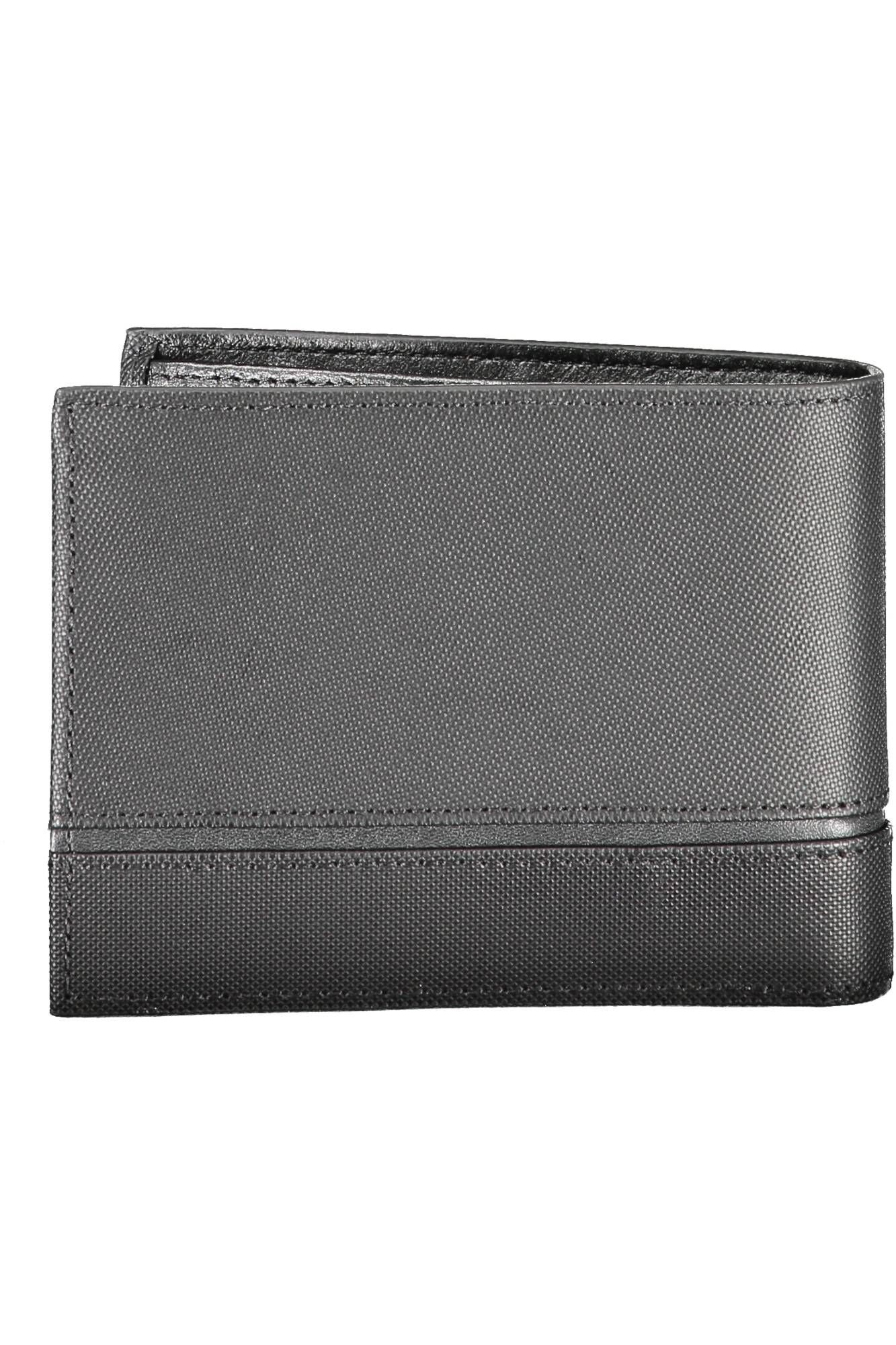 Black Leather Men Wallet - GLAMHUB BOUTIQUE 