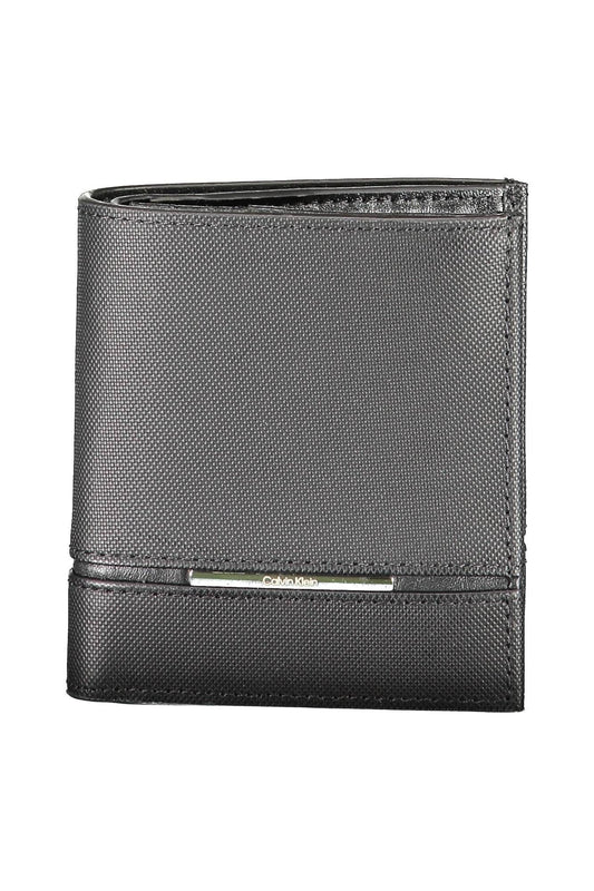 Black Leather Men Wallet - GLAMHUB BOUTIQUE 