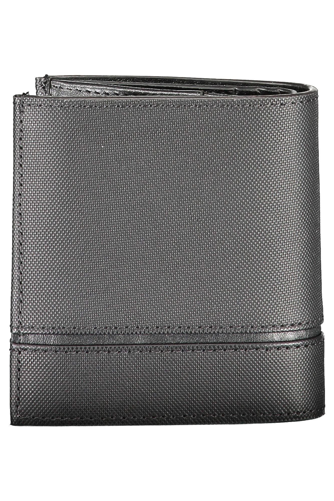 Black Leather Men Wallet - GLAMHUB BOUTIQUE 