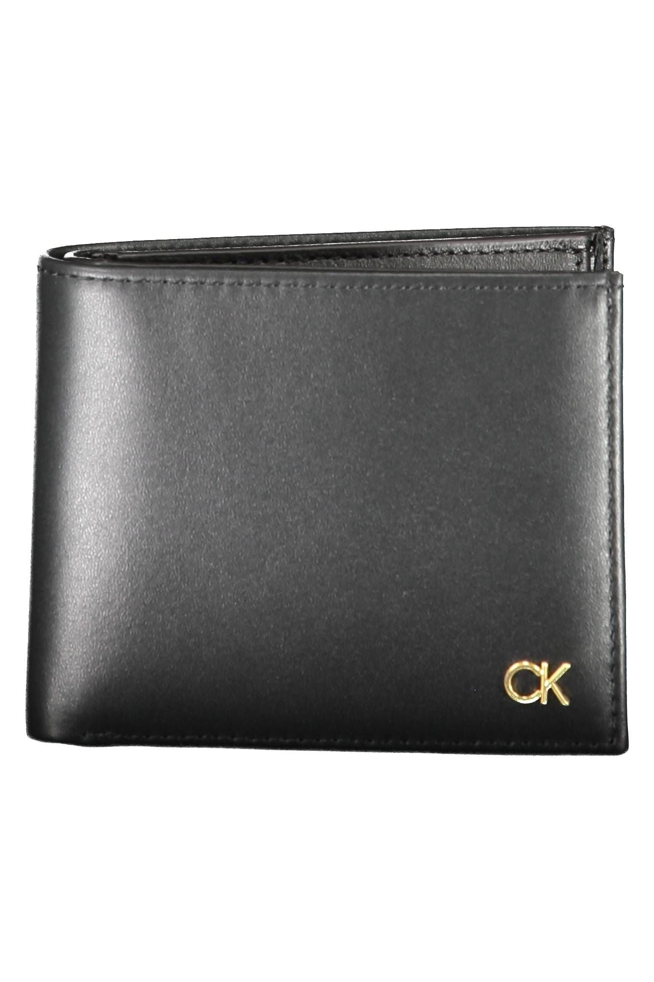 Black Leather Men Wallet - GLAMHUB BOUTIQUE 