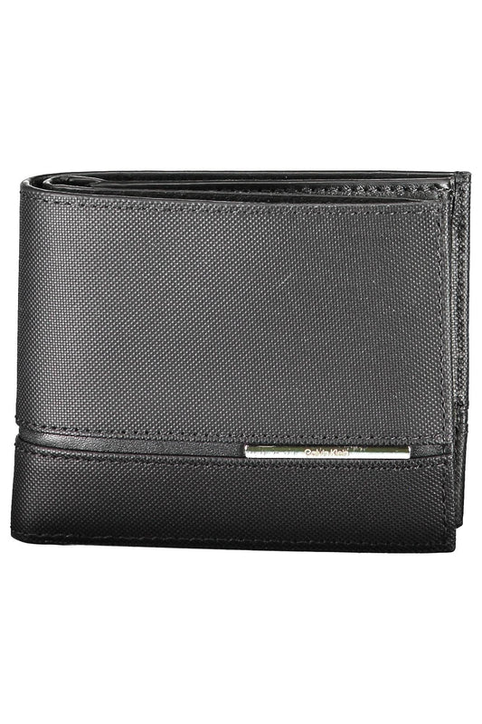 Black Leather Men Wallet - GLAMHUB BOUTIQUE 