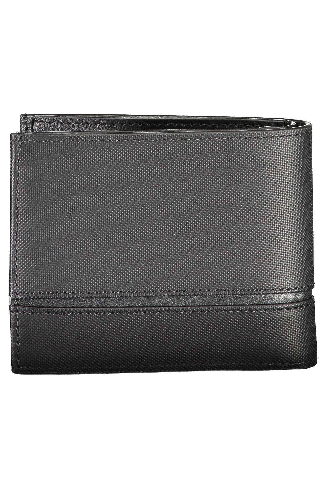 Black Leather Men Wallet - GLAMHUB BOUTIQUE 