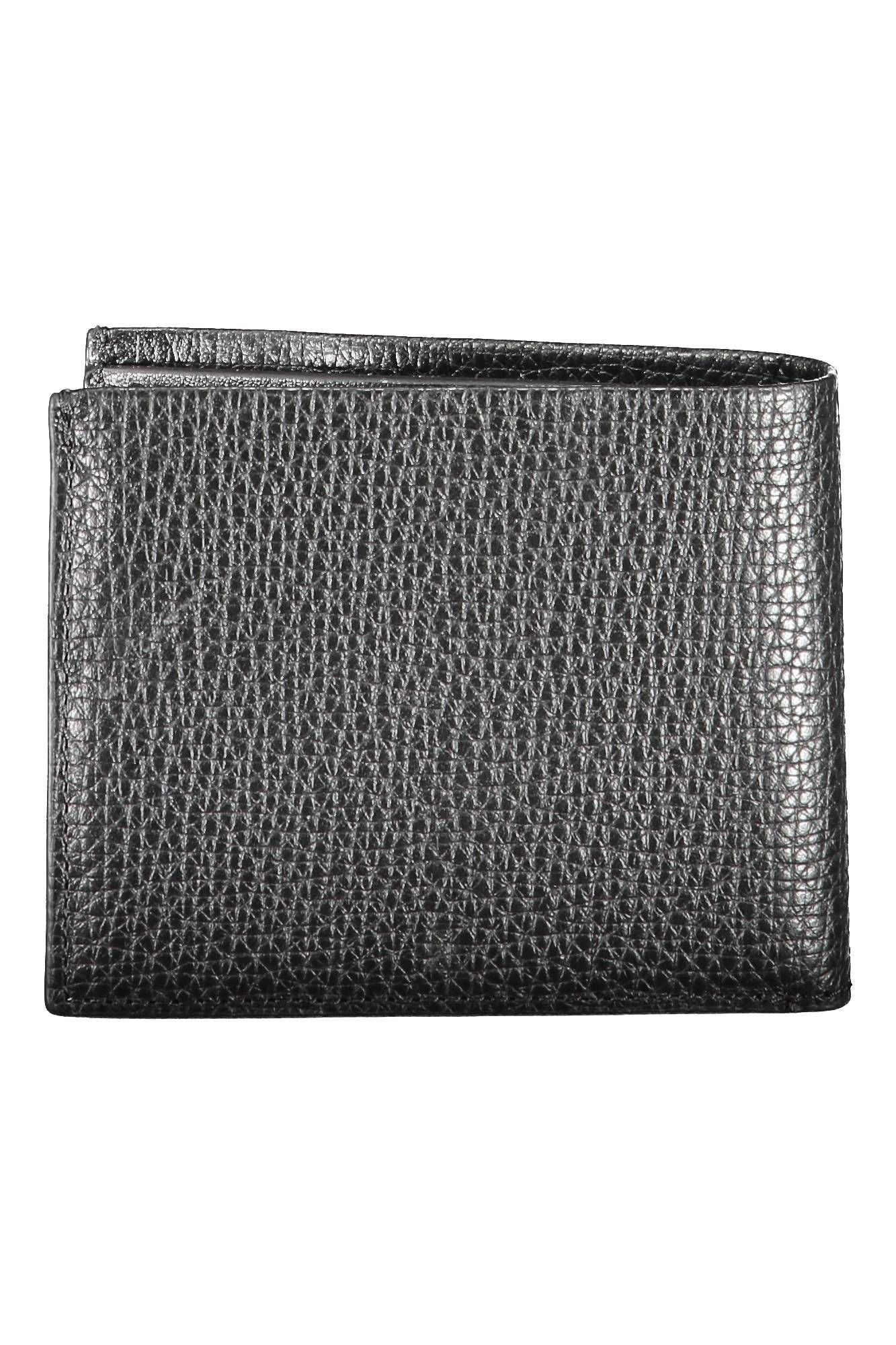 Black Leather Men Wallet - GLAMHUB BOUTIQUE 