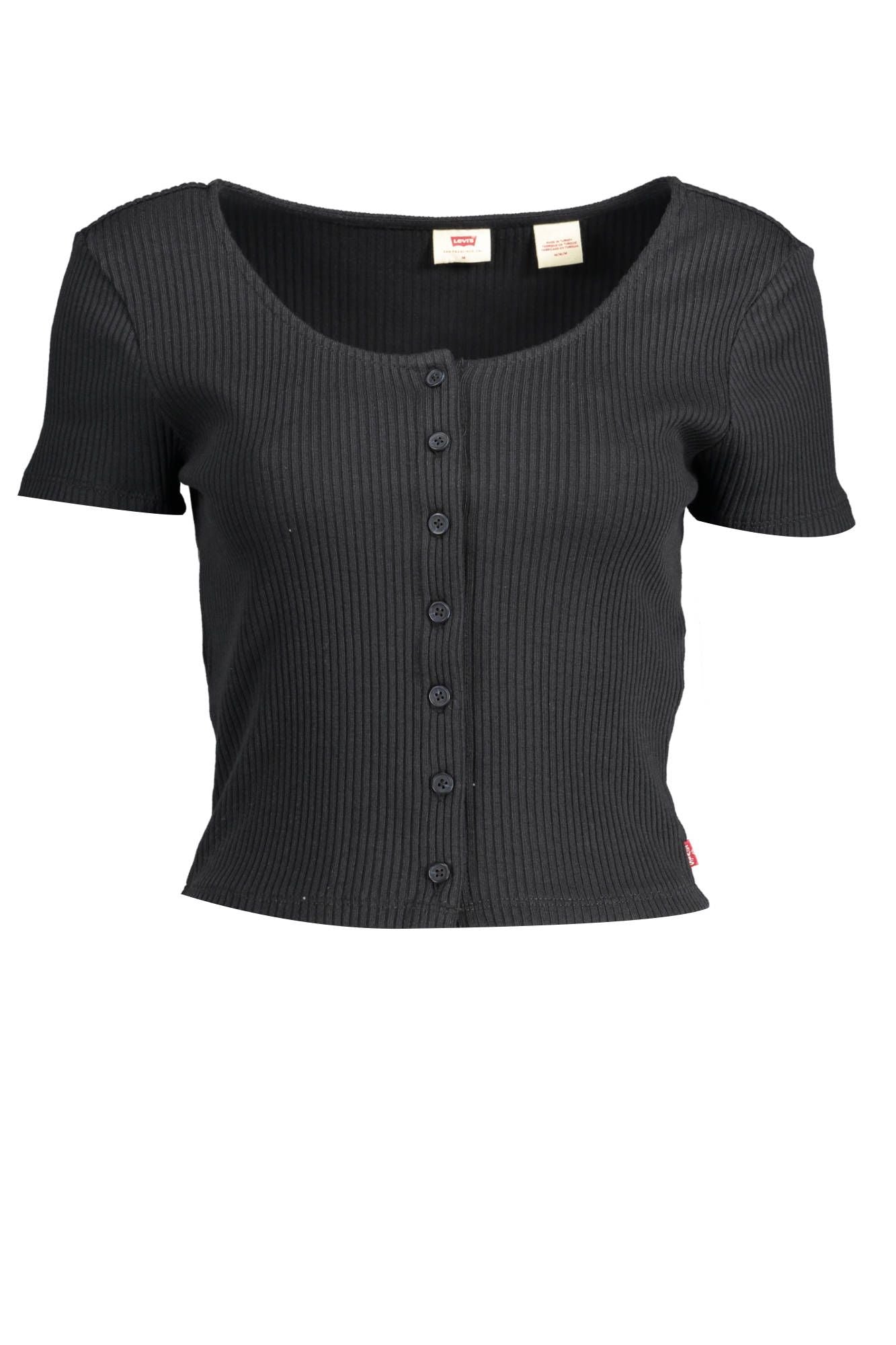 Black Cotton Women Top - GLAMHUB BOUTIQUE 