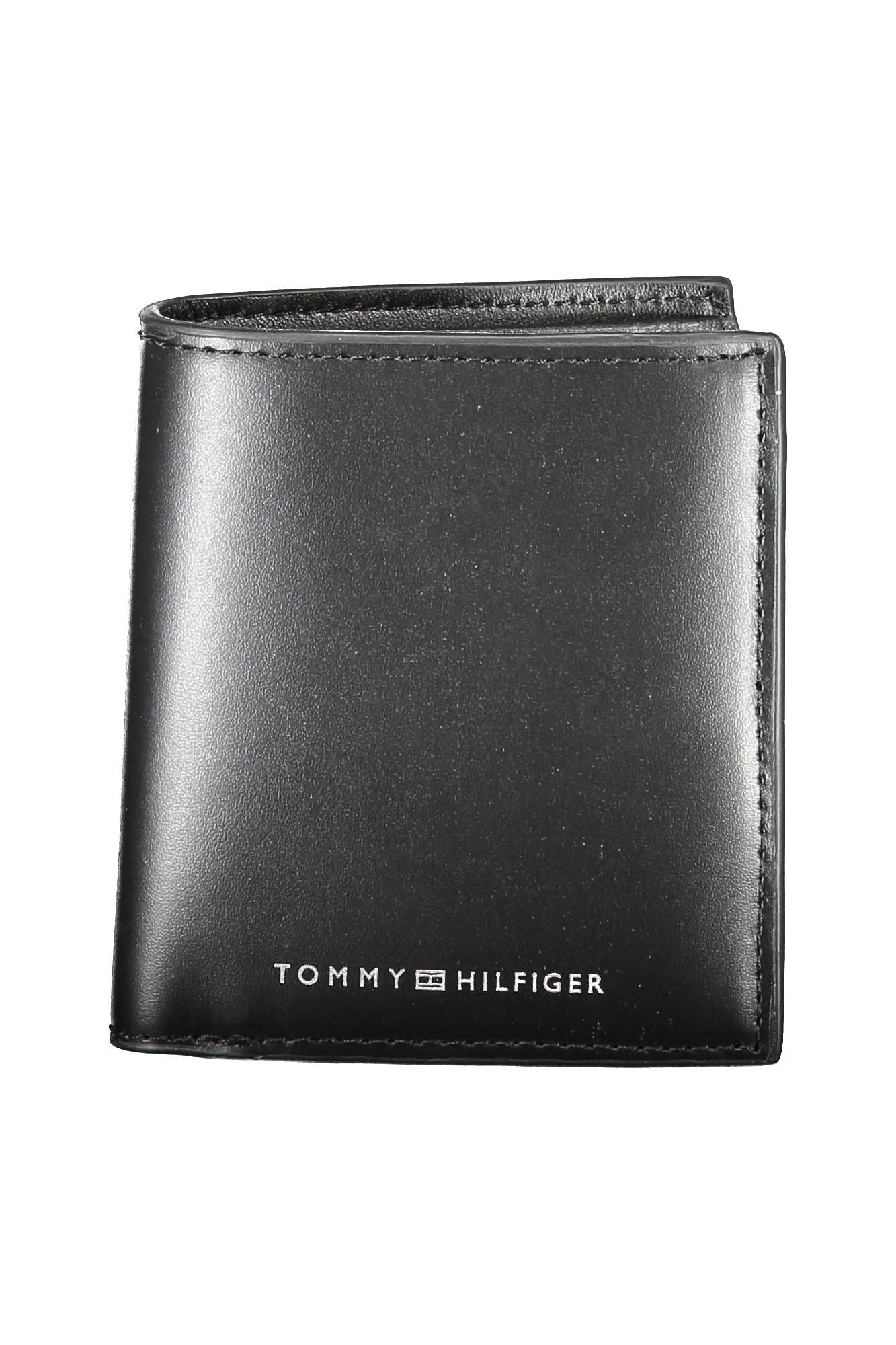 Black Leather Men Wallet - GLAMHUB BOUTIQUE 