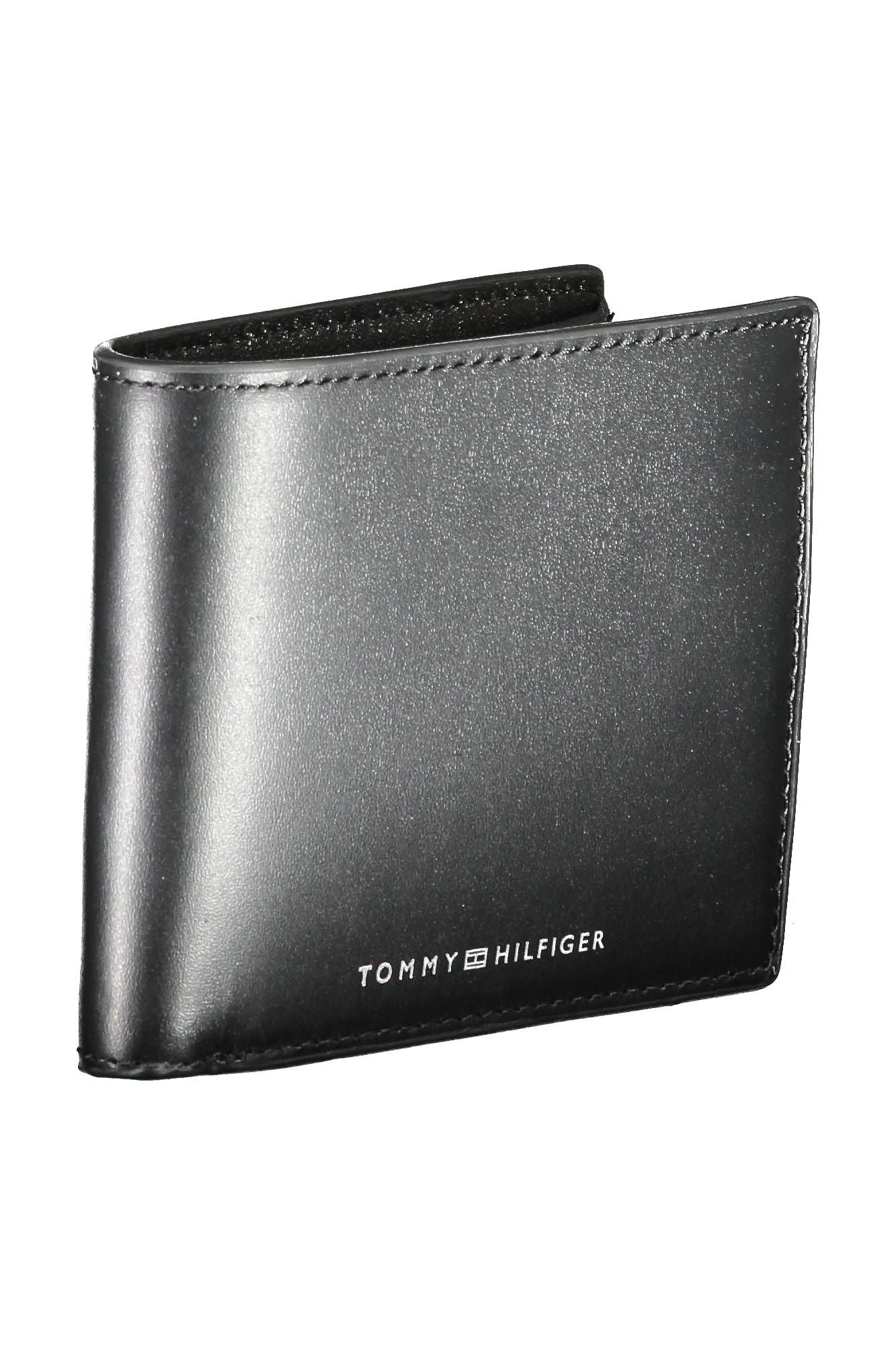 Black Leather Men Wallet - GLAMHUB BOUTIQUE 