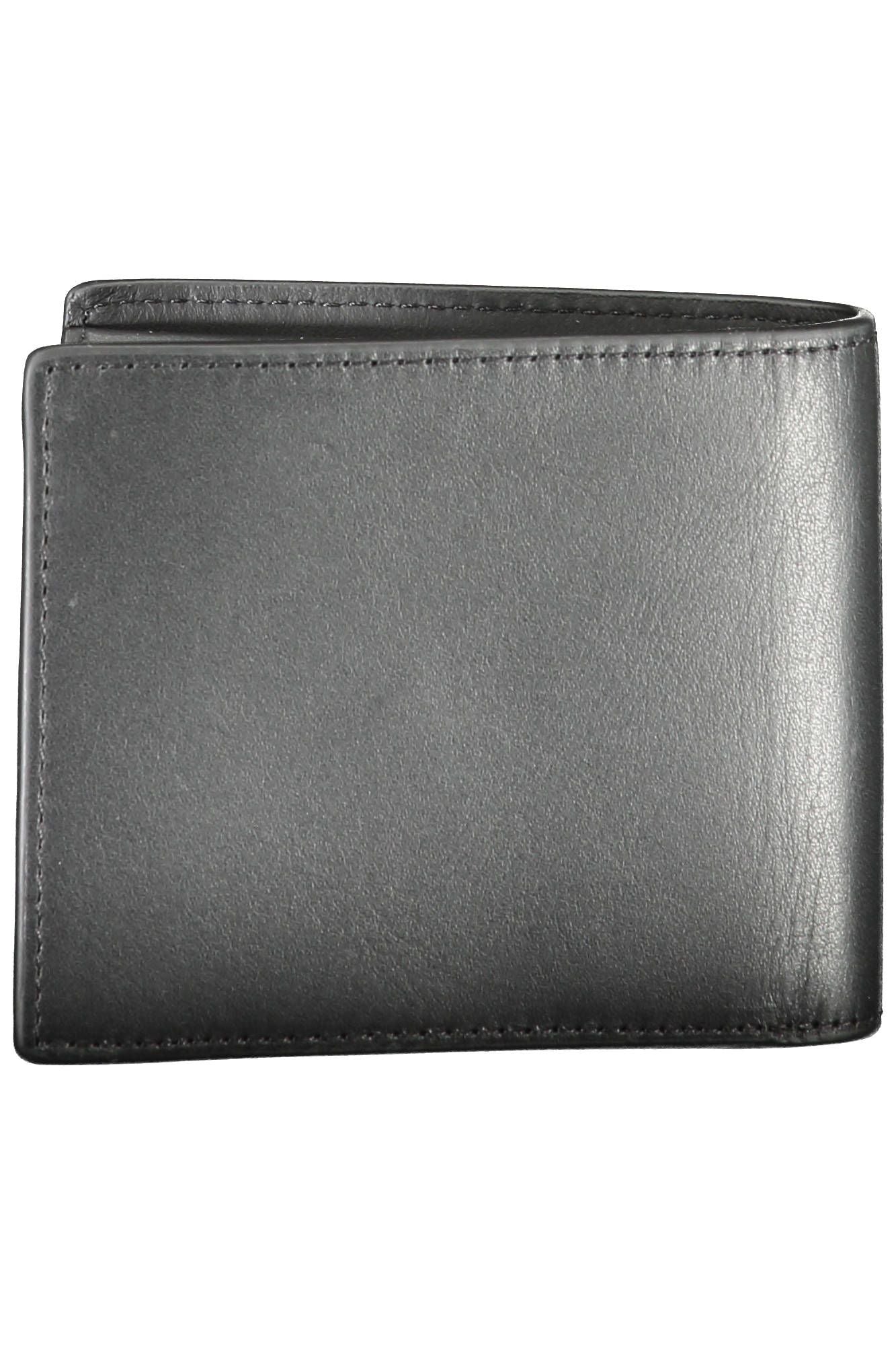 Black Leather Men Wallet - GLAMHUB BOUTIQUE 