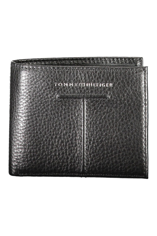 Black Leather Men Wallet - GLAMHUB BOUTIQUE 