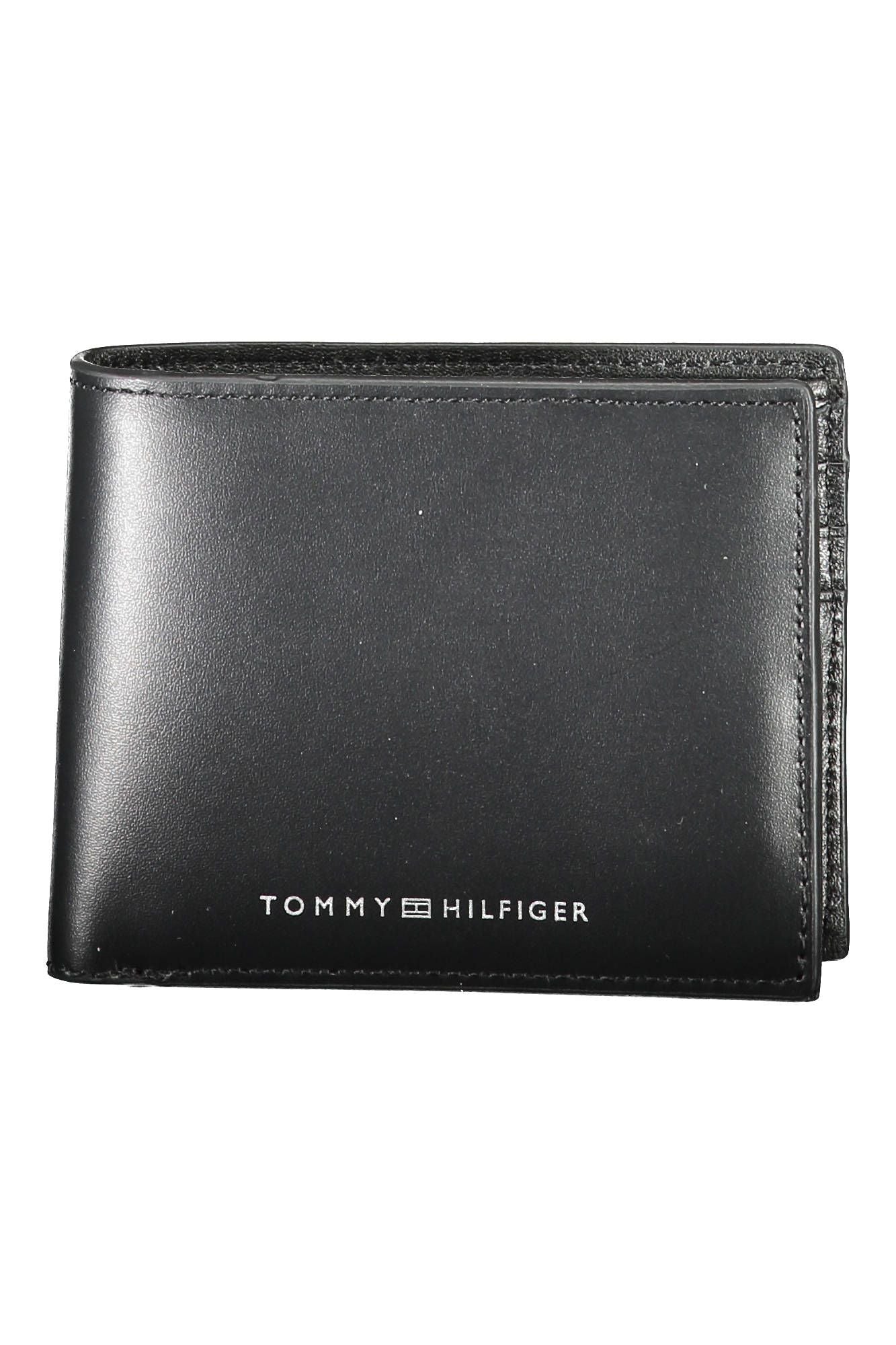 Black Leather Men Wallet - GLAMHUB BOUTIQUE 