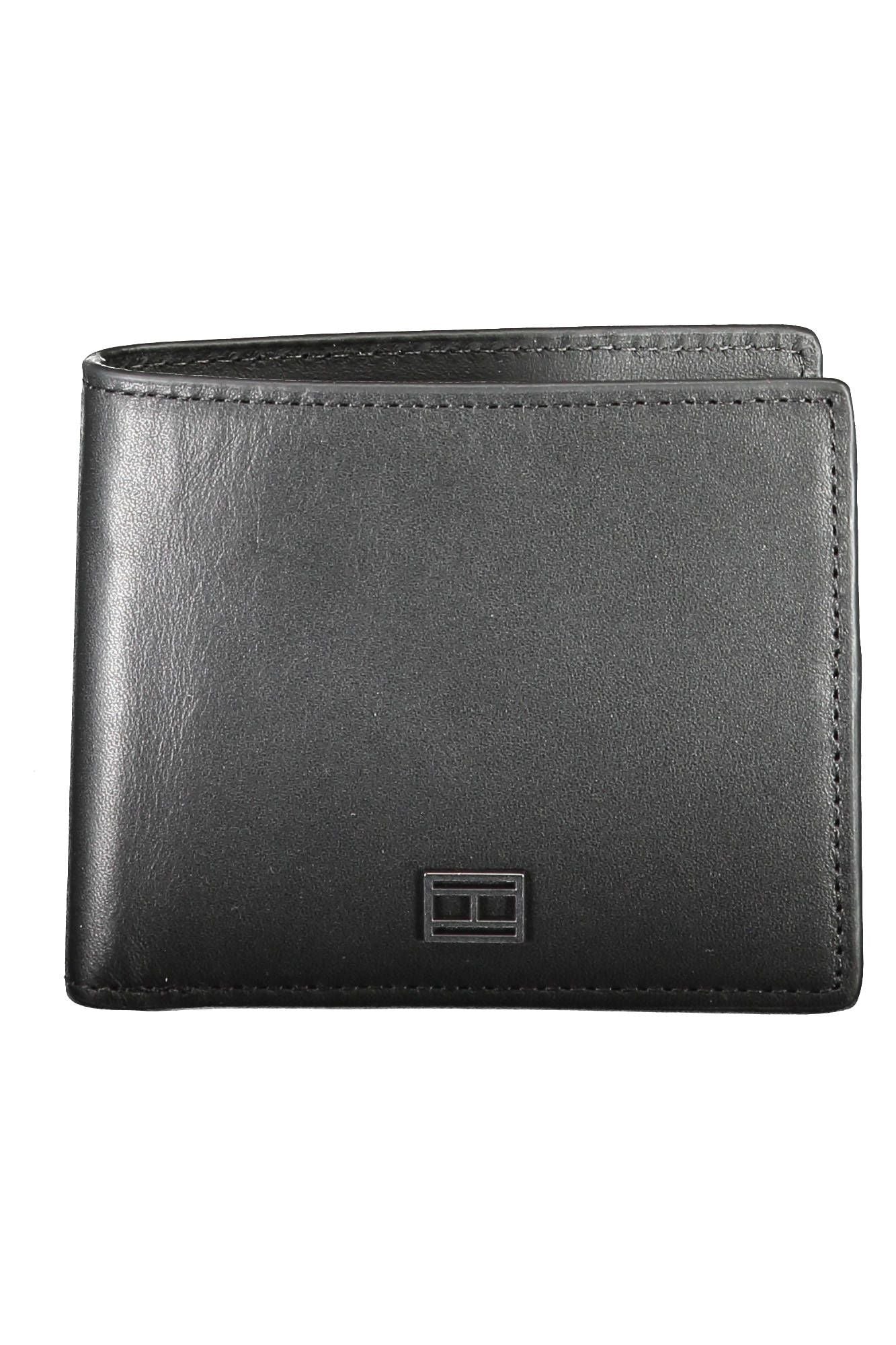 Black Leather Men Wallet - GLAMHUB BOUTIQUE 