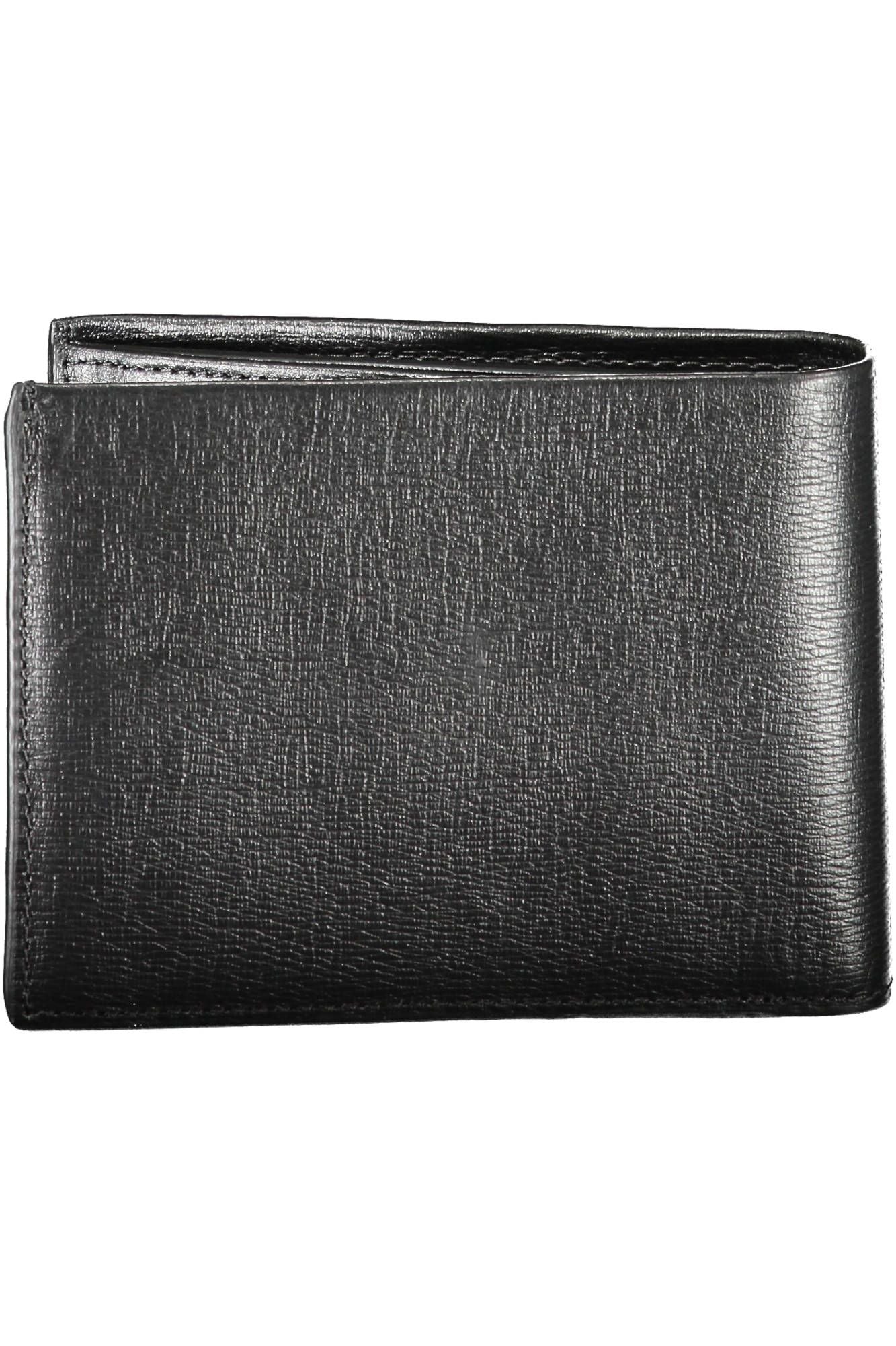 Black Leather Men Wallet - GLAMHUB BOUTIQUE 