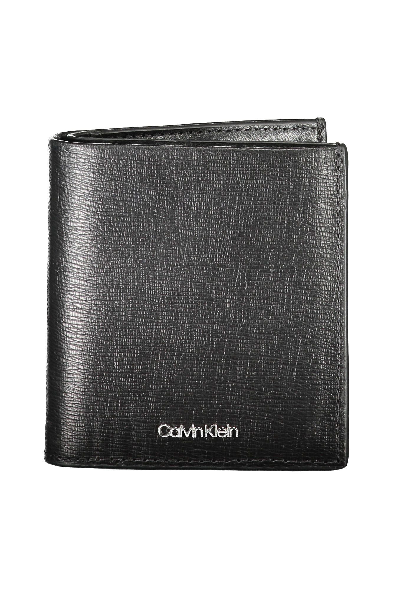 Black Leather Men Wallet - GLAMHUB BOUTIQUE 