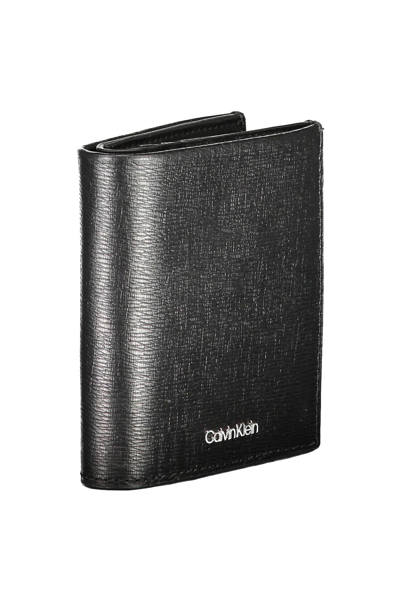 Black Leather Men Wallet - GLAMHUB BOUTIQUE 