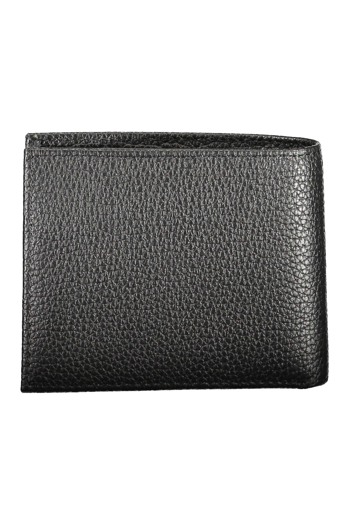 Black Leather Men Wallet - GLAMHUB BOUTIQUE 