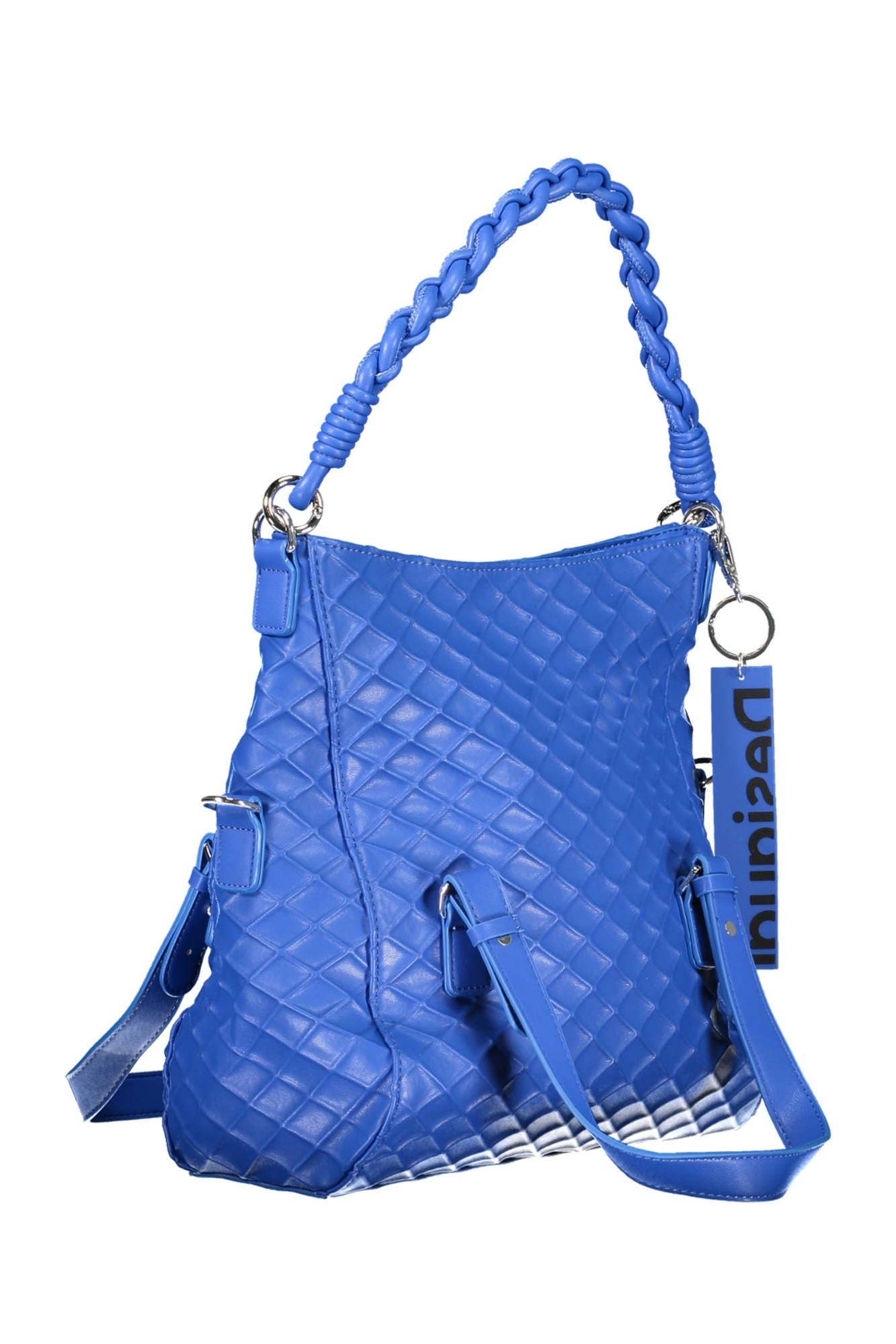 Blaue Polyethylen Damen Handtasche