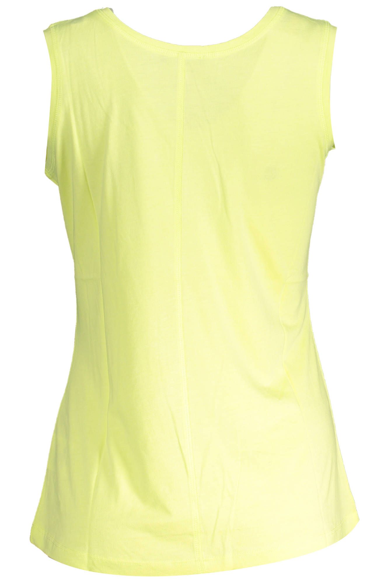 Yellow Viscose Women Top