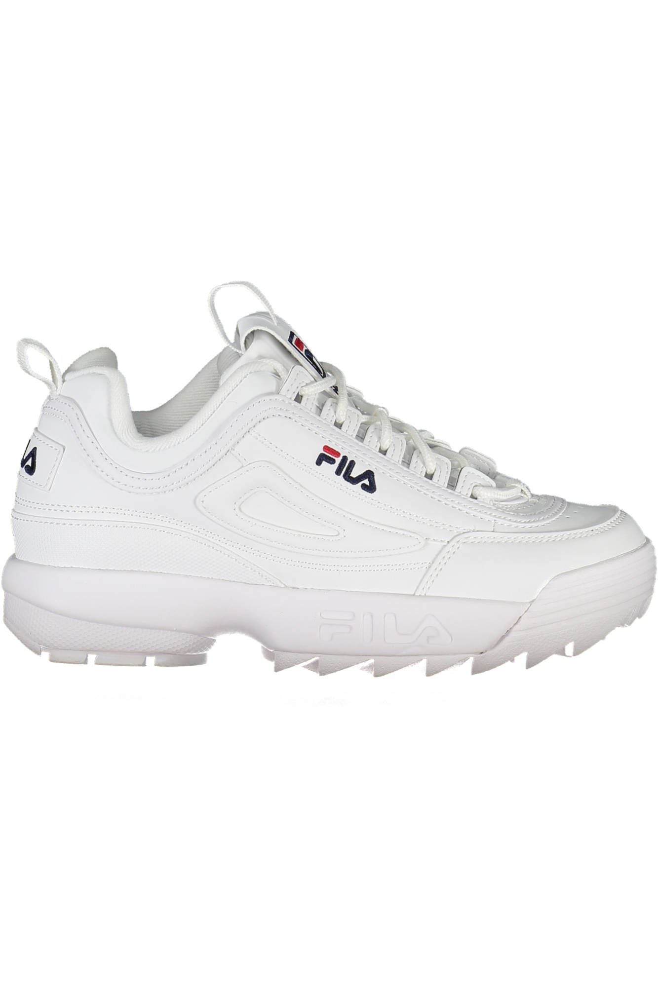 White Polyester Women Sneaker