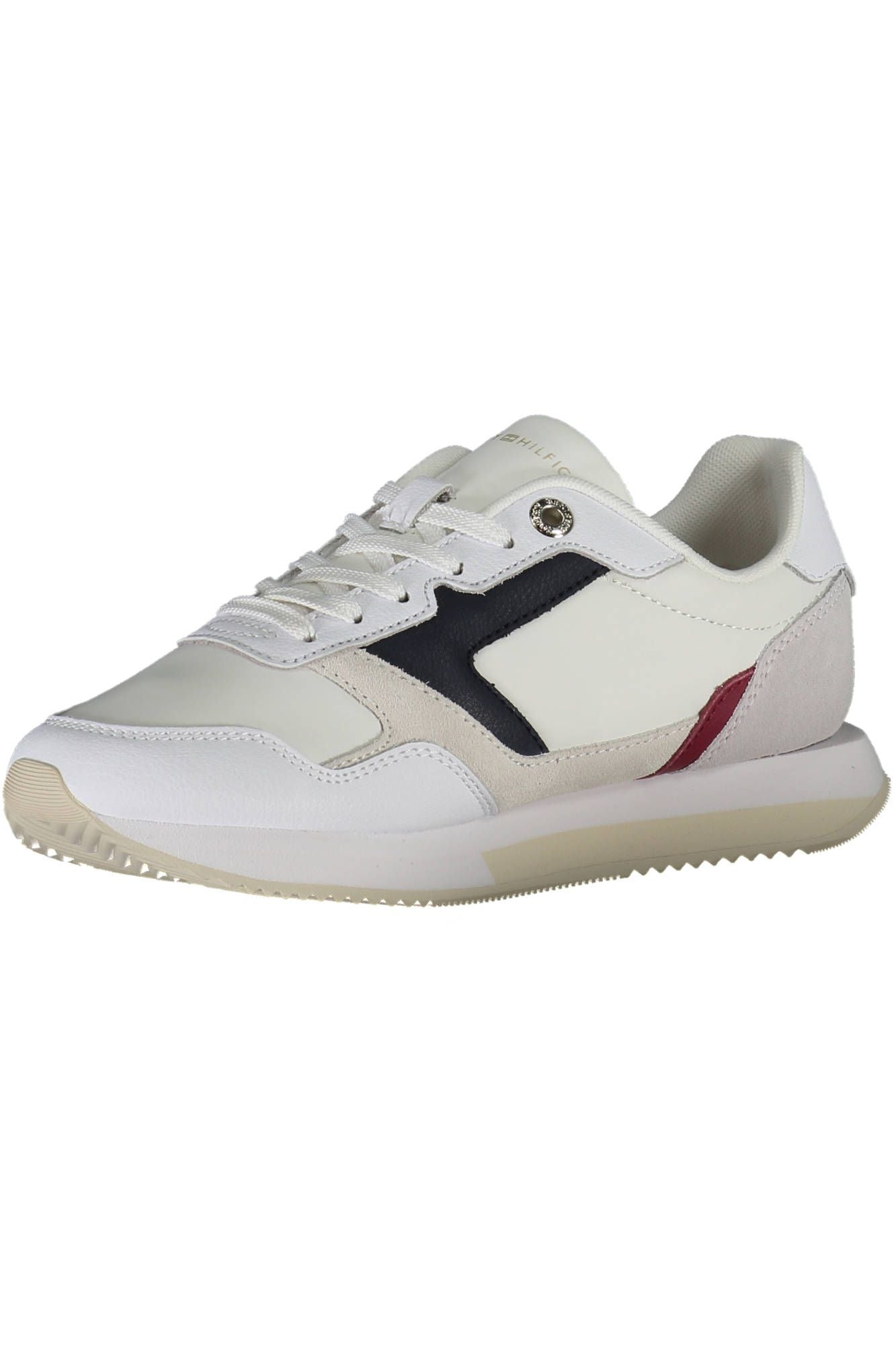 White Leather Women Sneaker - GLAMHUB BOUTIQUE 