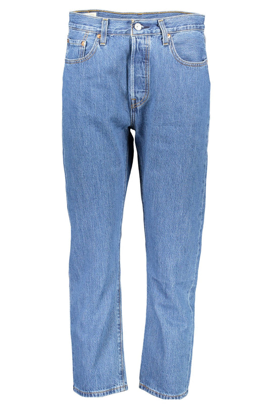 Blue Cotton Women Jean - GLAMHUB BOUTIQUE 