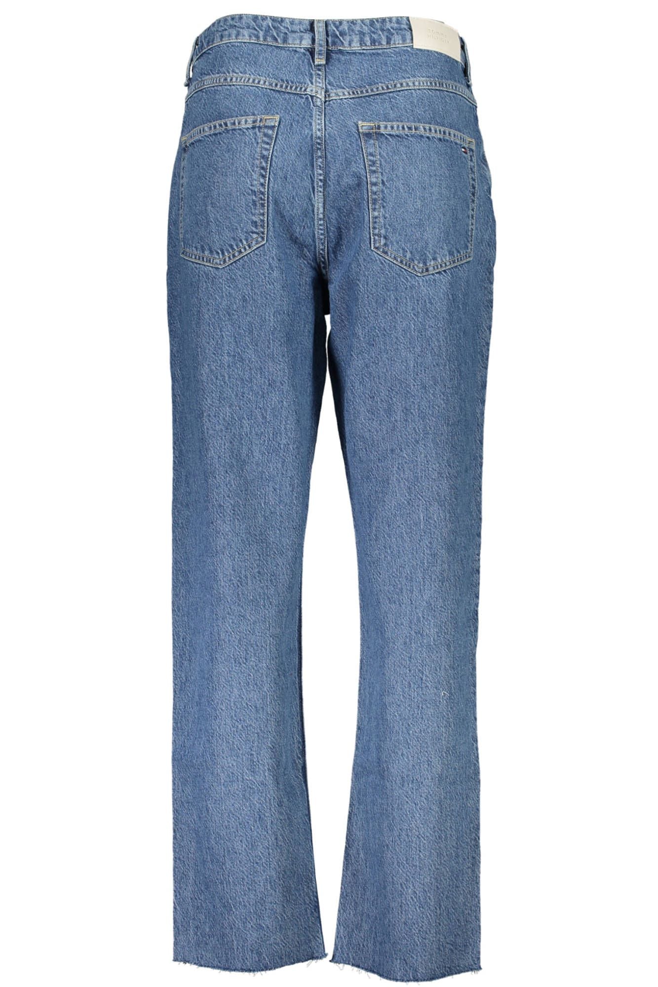 Blue Cotton Women Jeans - GLAMHUB BOUTIQUE 