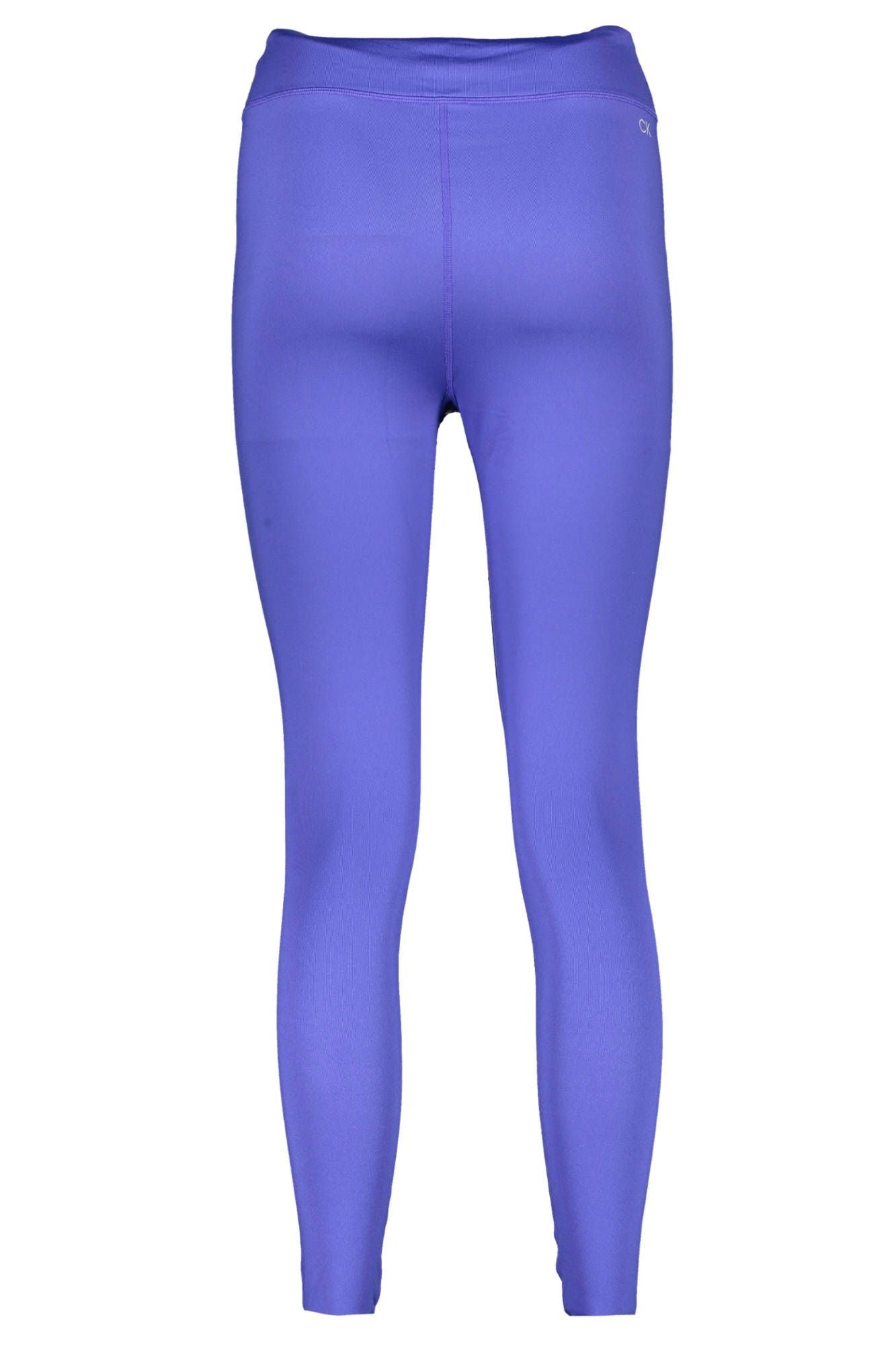 Blue Polyester Women Legging - GLAMHUB BOUTIQUE 