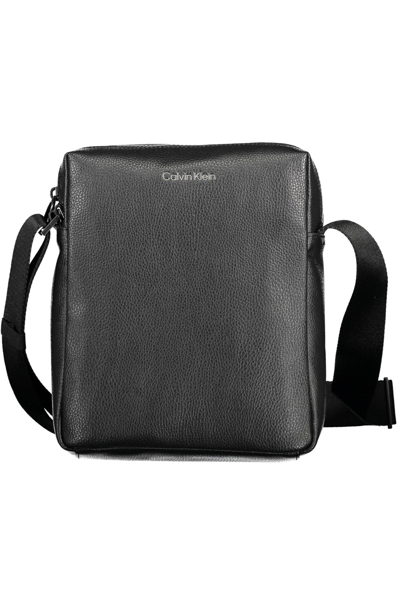 Black Polyester Men Shoulder Bag - GLAMHUB BOUTIQUE 