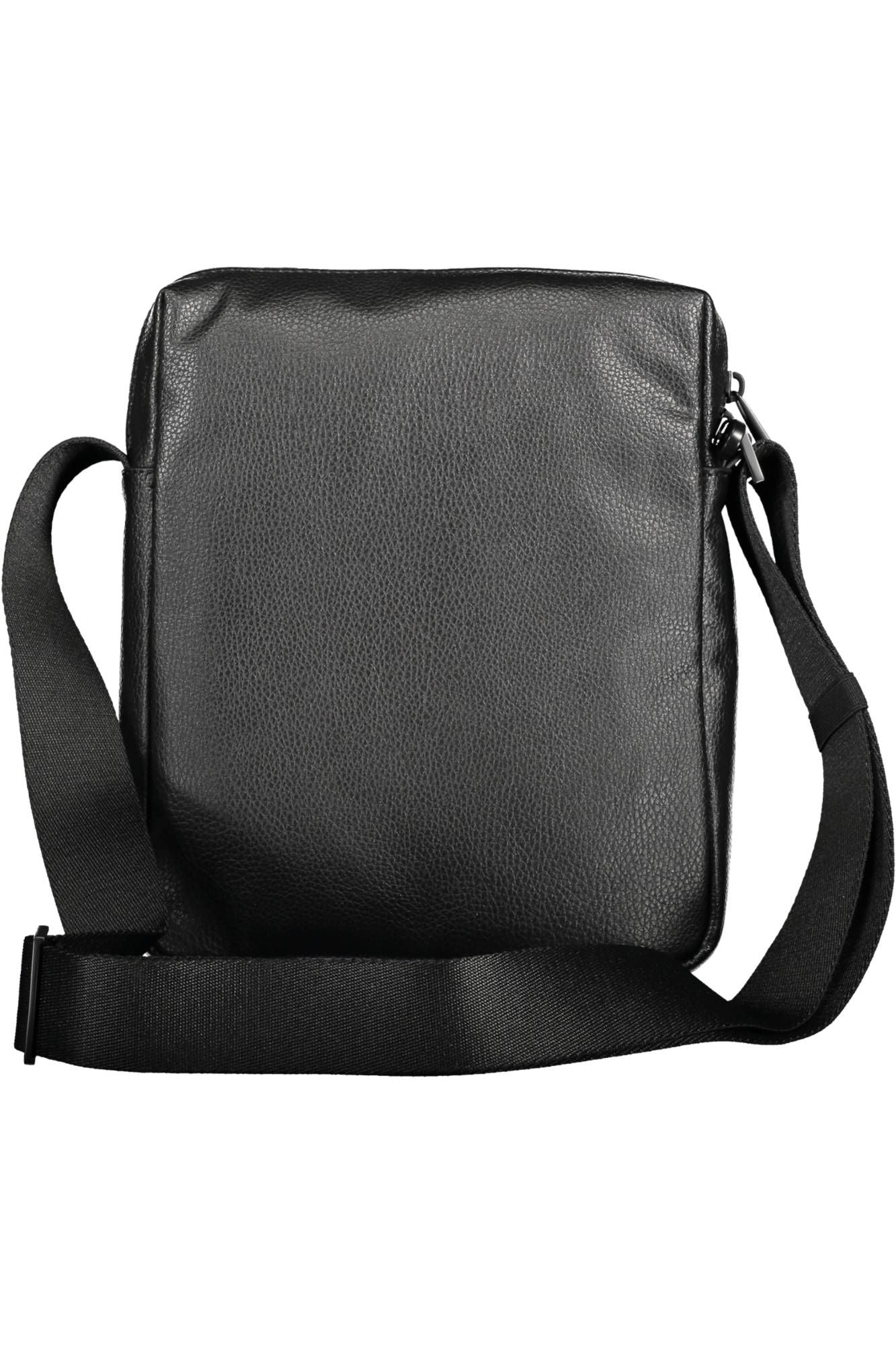 Black Polyester Men Shoulder Bag - GLAMHUB BOUTIQUE 