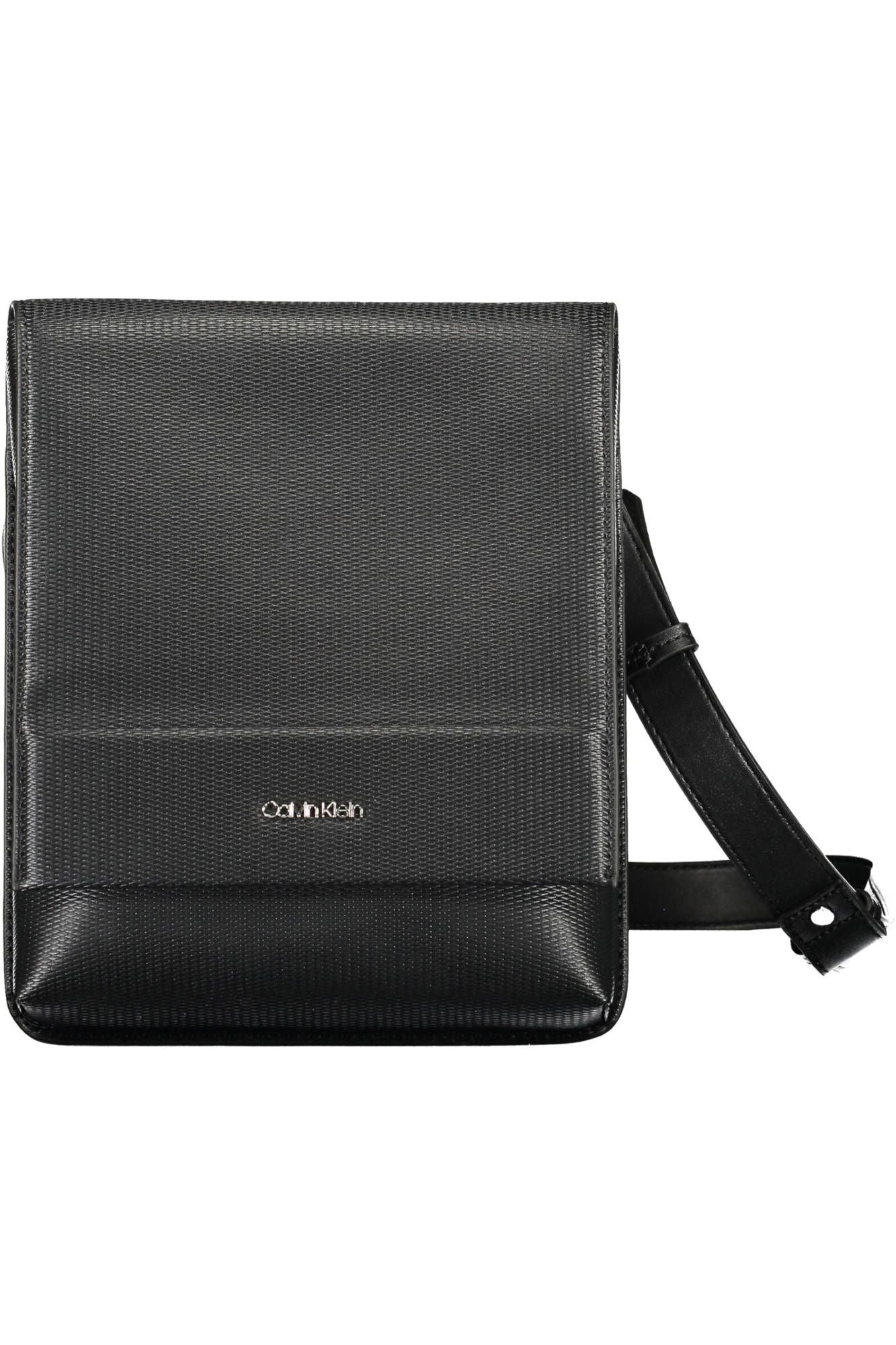 Black Polyester Men Shoulder Bag - GLAMHUB BOUTIQUE 