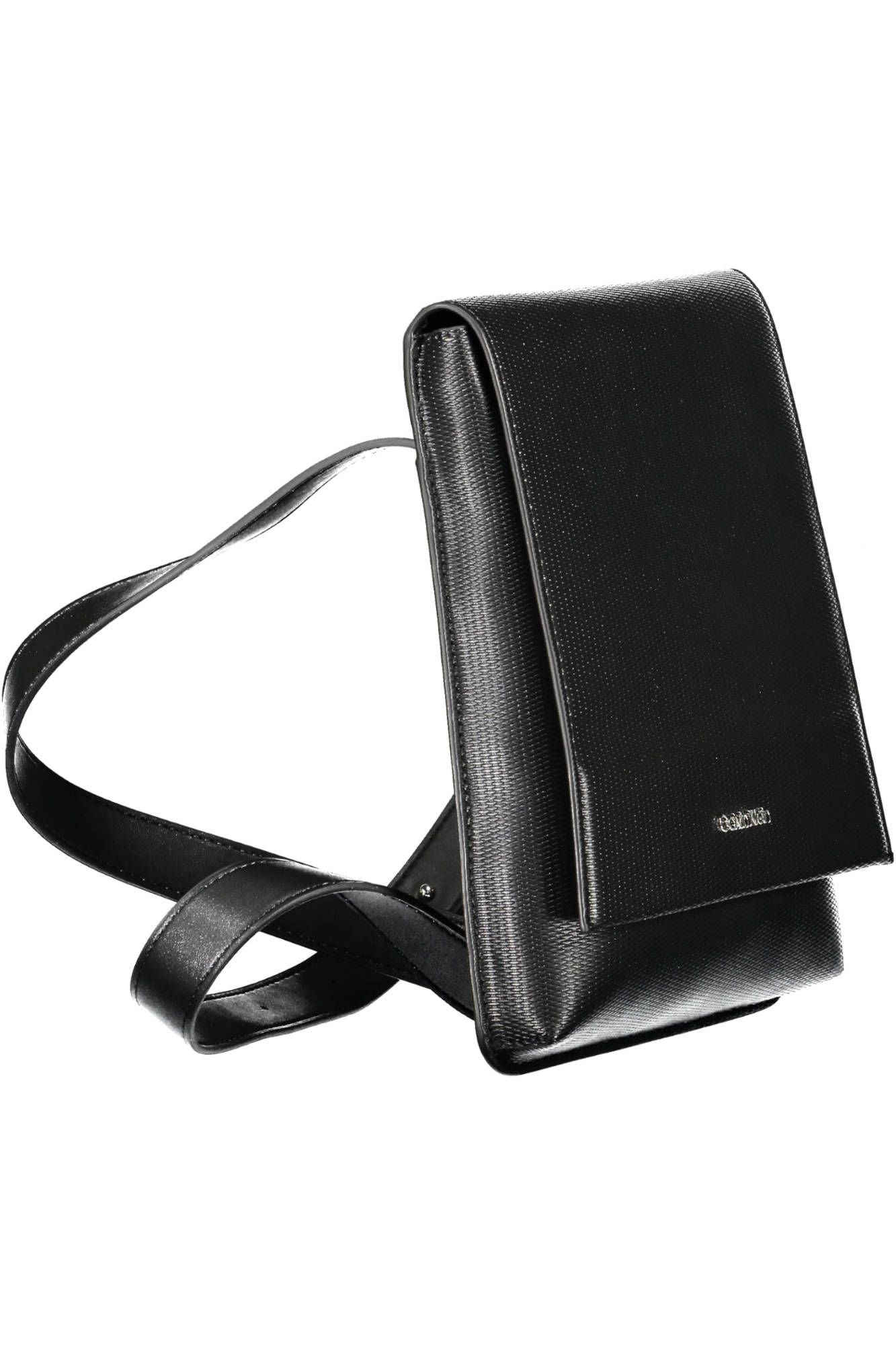 Black Polyester Men Shoulder Bag - GLAMHUB BOUTIQUE 