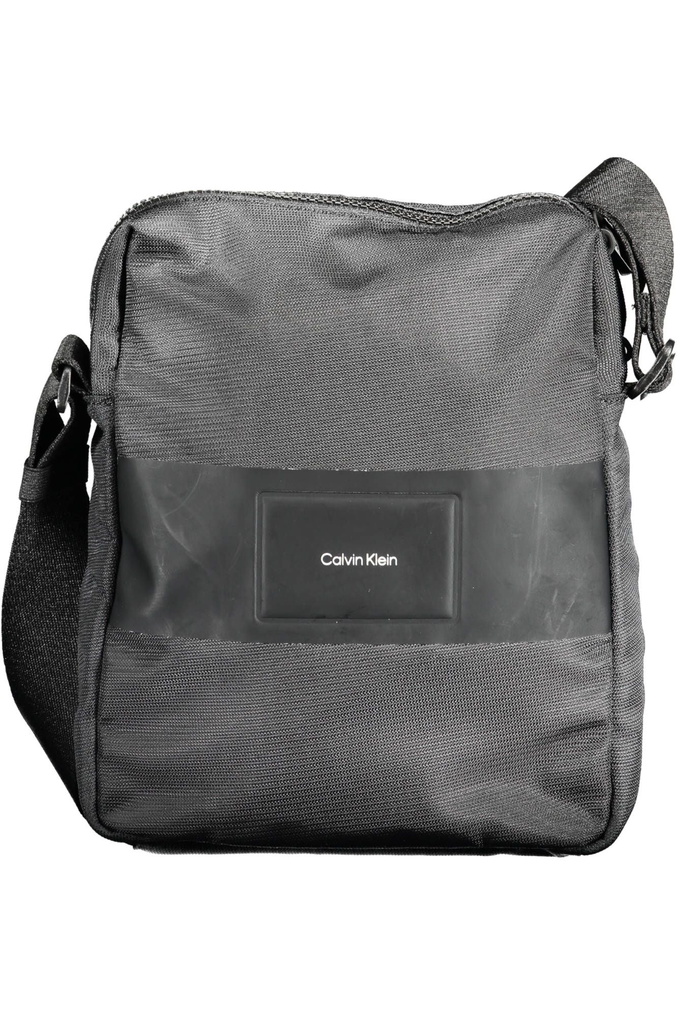 Black Polyester Men Shoulder Bag - GLAMHUB BOUTIQUE 