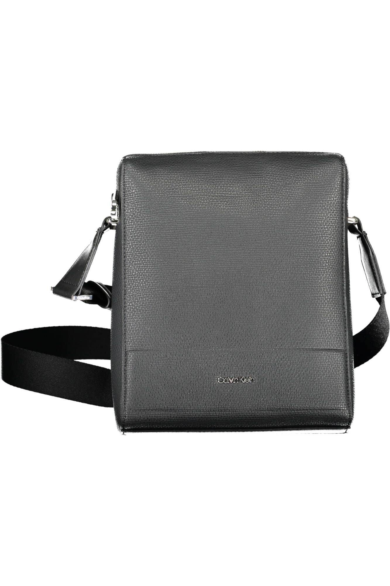 Black Polyester Mens Shoulder Bag - GLAMHUB BOUTIQUE 