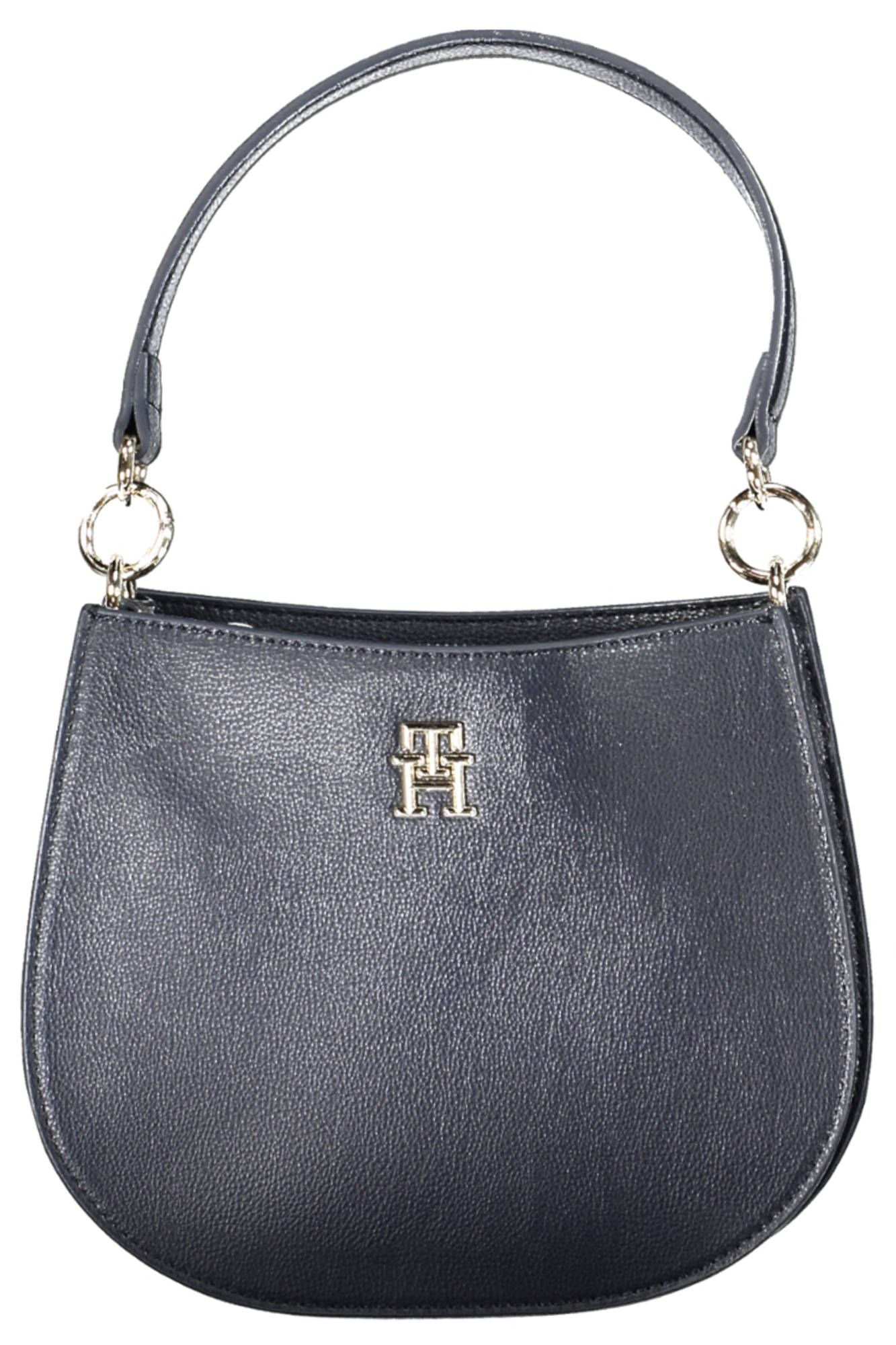 Blue Polyester Women Handbag - GLAMHUB BOUTIQUE 