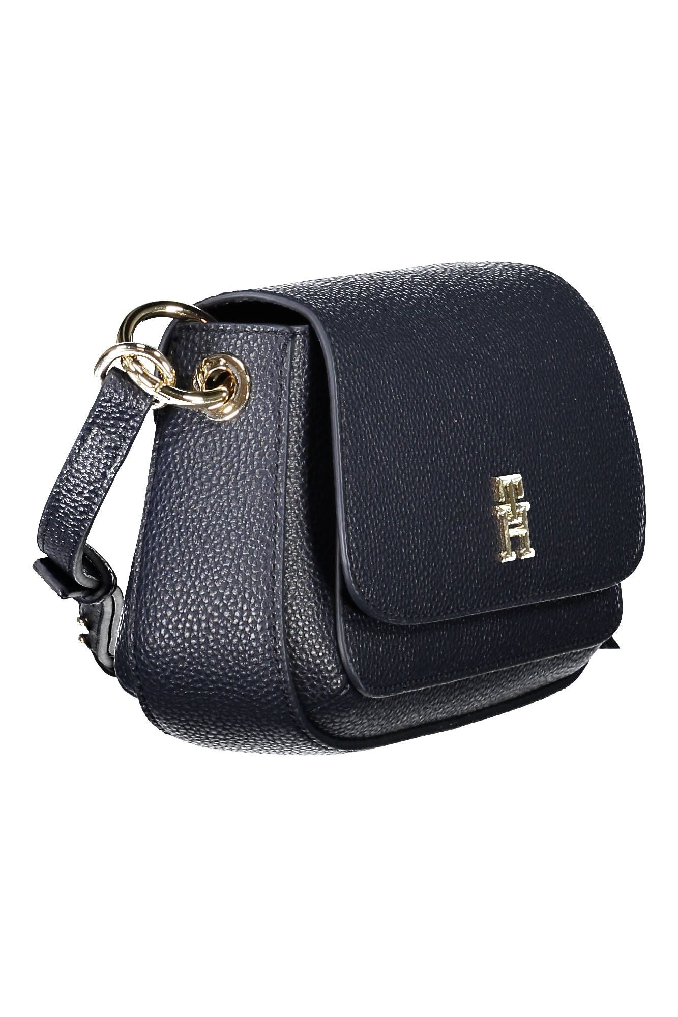 Blue Polyethylene Women Handbag - GLAMHUB BOUTIQUE 