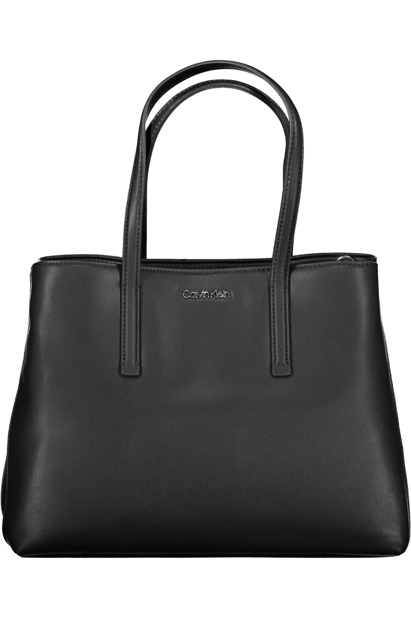 Black Polyester Women Handbag - GLAMHUB BOUTIQUE 