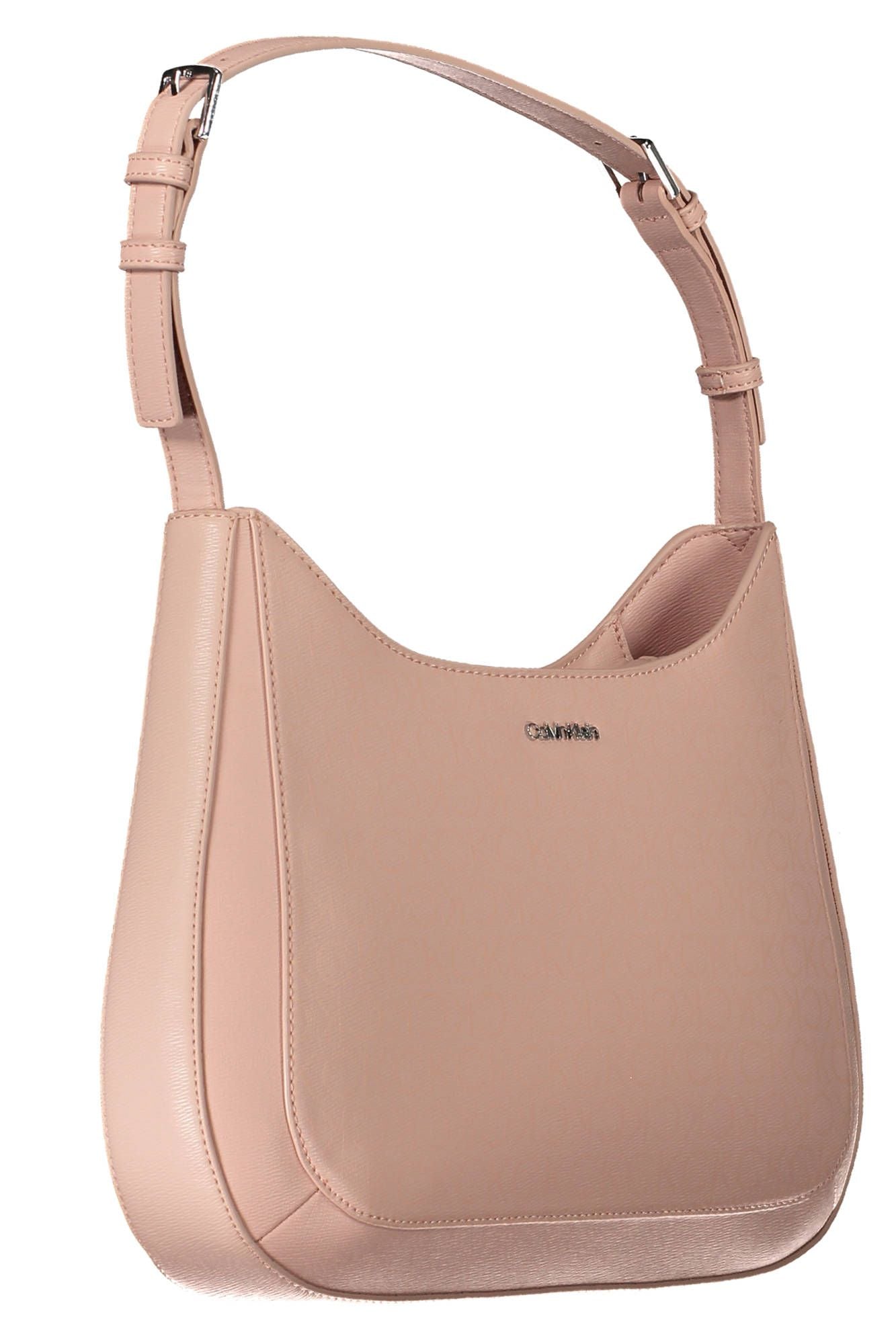 Pink Polyester Women Handbag - GLAMHUB BOUTIQUE 