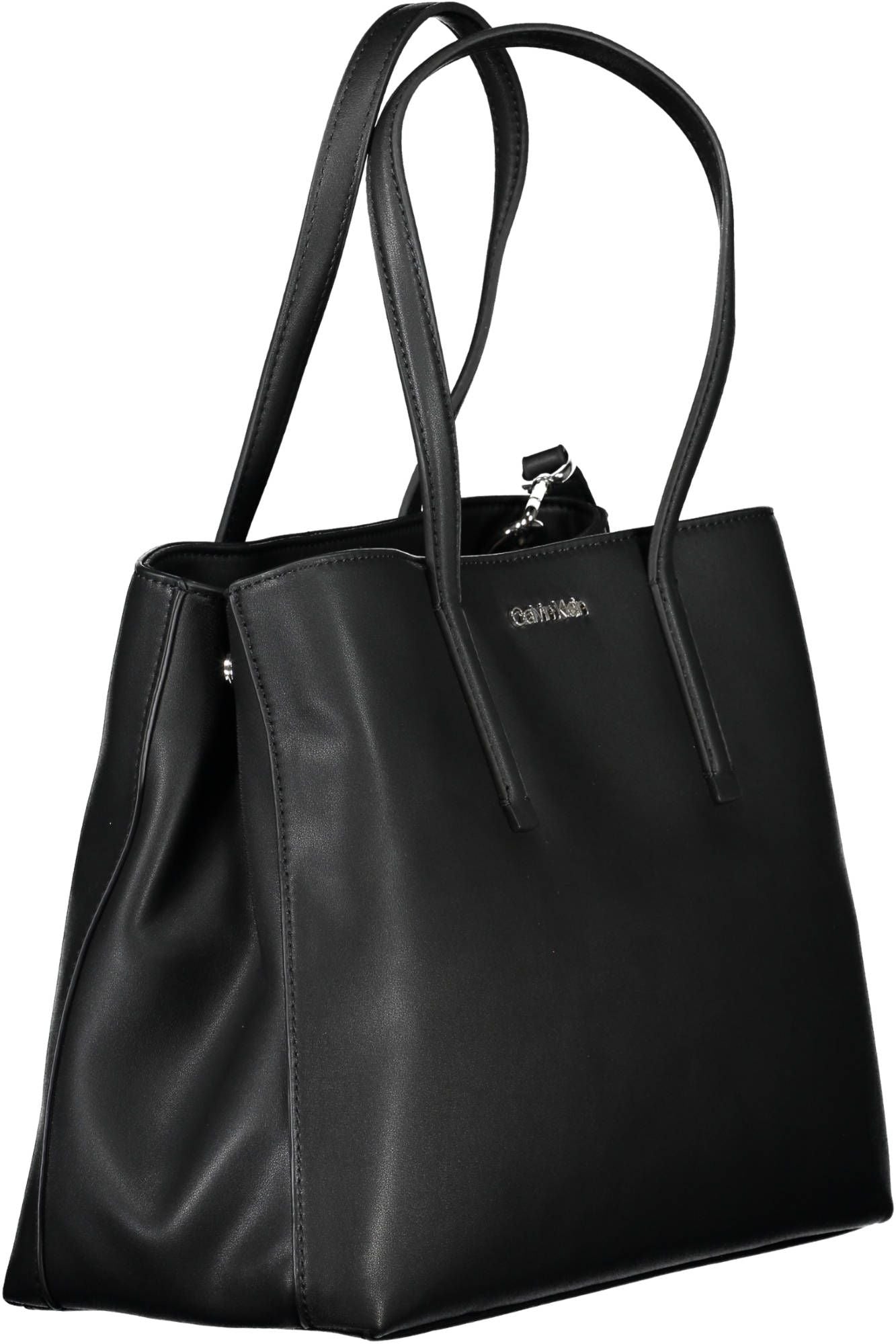 Black Polyester Women Handbag - GLAMHUB BOUTIQUE 