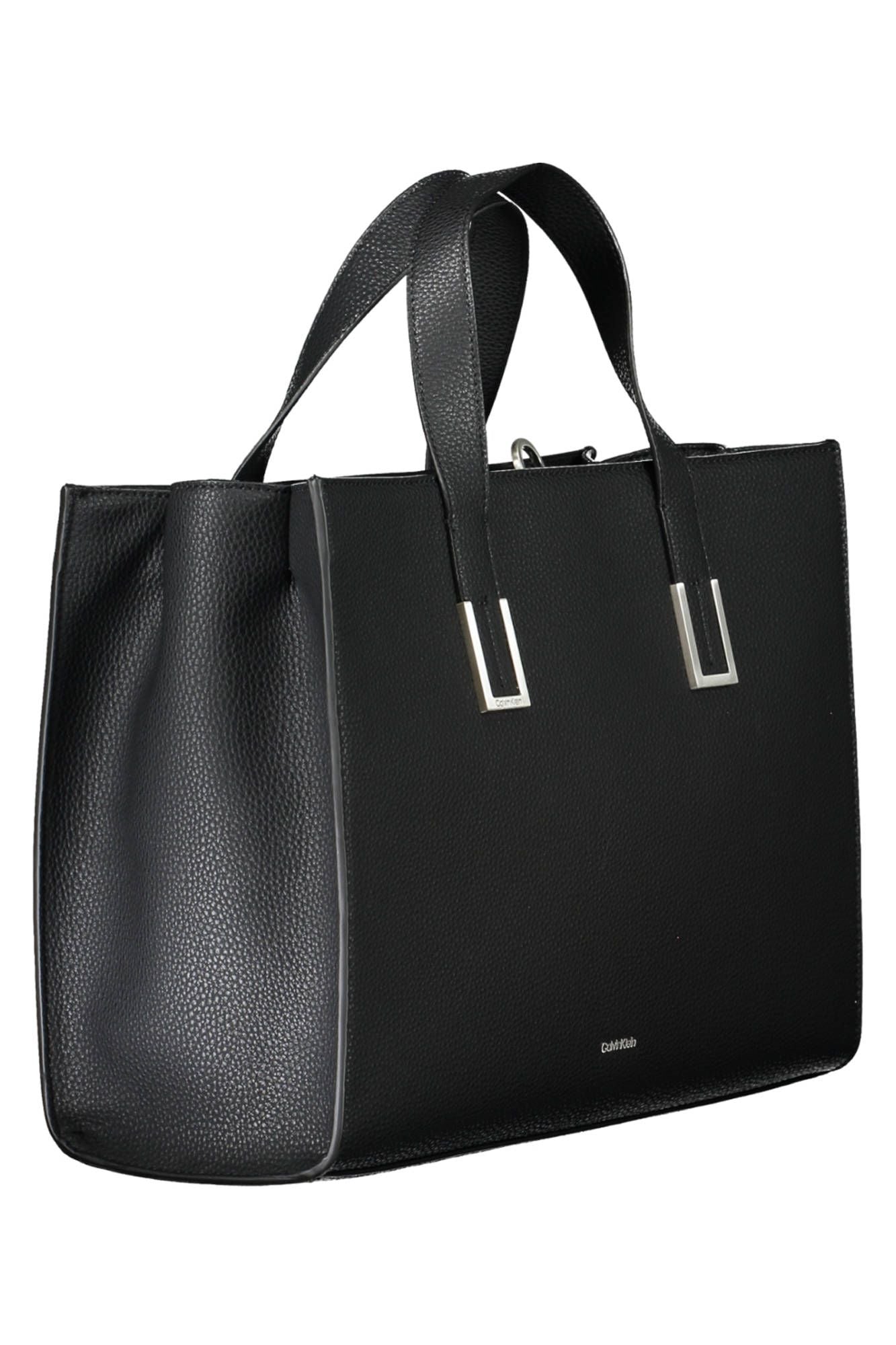 Black Polyester Women Handbag - GLAMHUB BOUTIQUE 