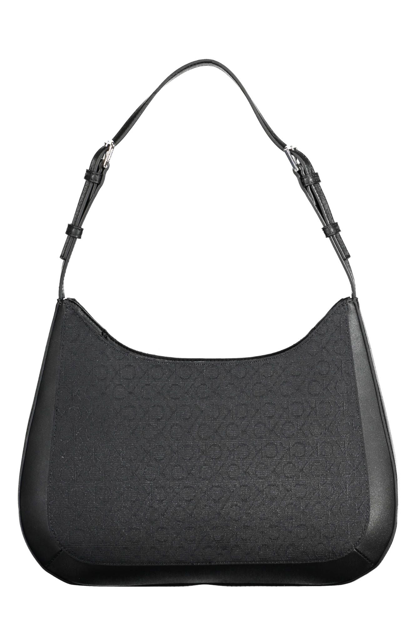 Black Polyester Women Handbag - GLAMHUB BOUTIQUE 