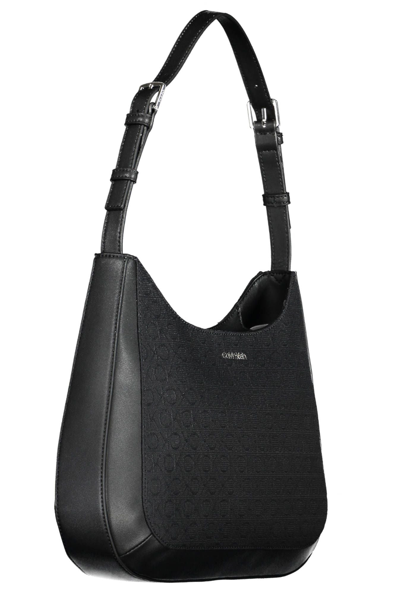 Black Polyester Women Handbag - GLAMHUB BOUTIQUE 