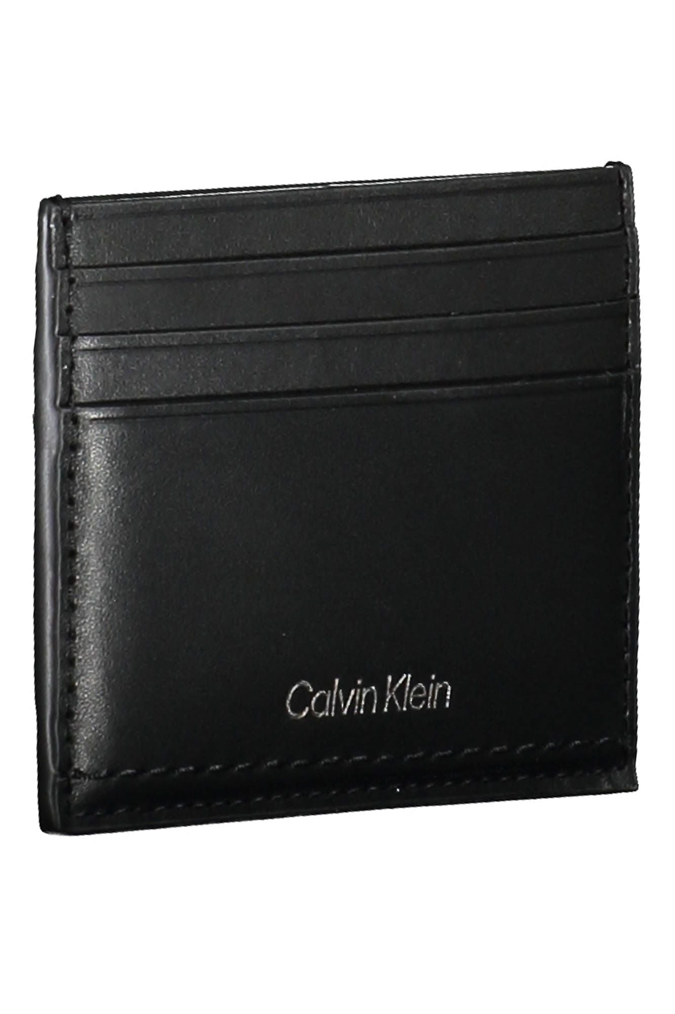 Black Leather Men Wallet - GLAMHUB BOUTIQUE 