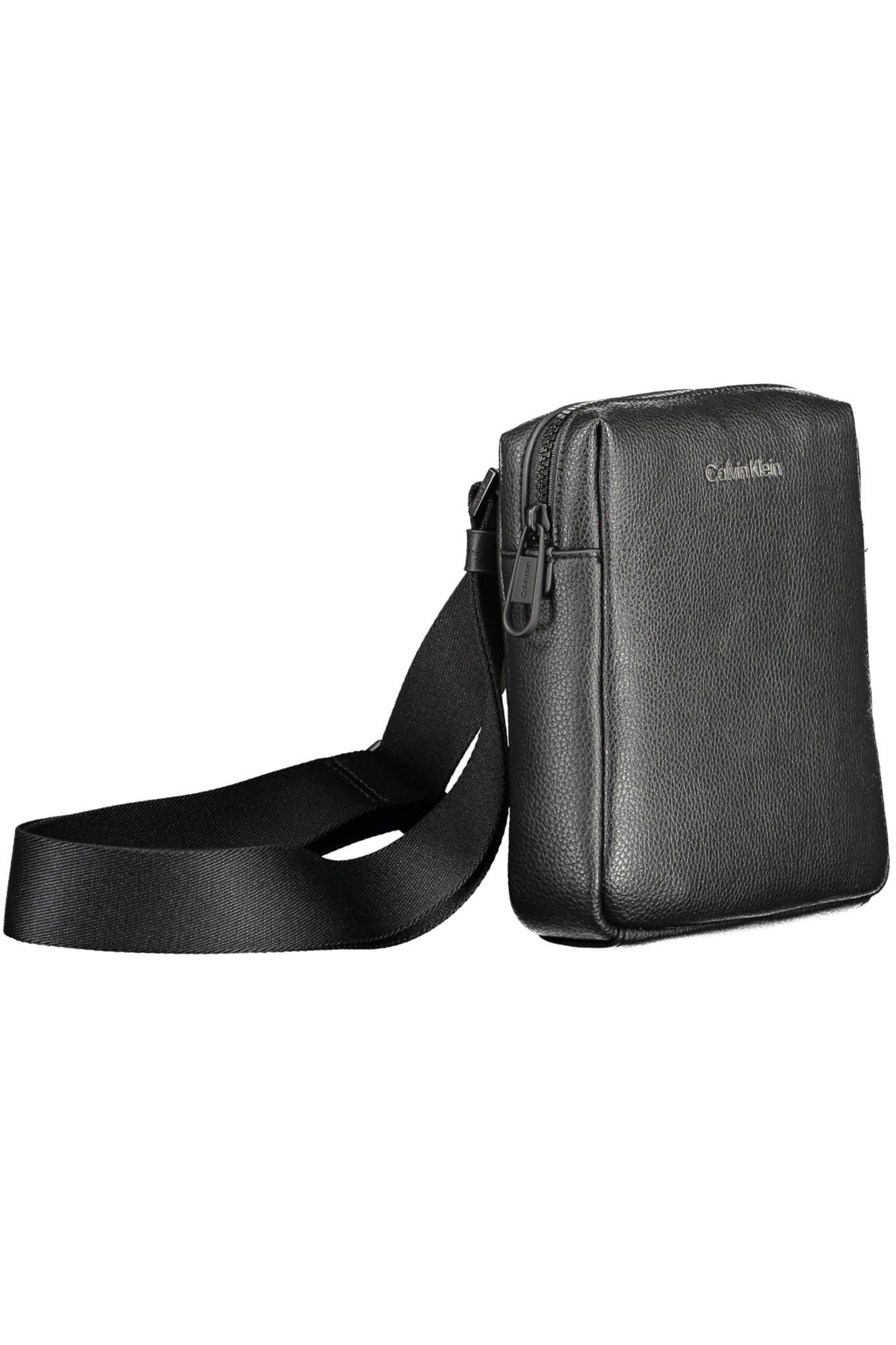 Black Polyester Men Shoulder Bag - GLAMHUB BOUTIQUE 