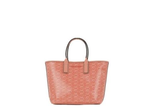 Jodie Small Sherbert Jacquard Logo Recycled Polyester Tote Handbag - GLAMHUB BOUTIQUE 