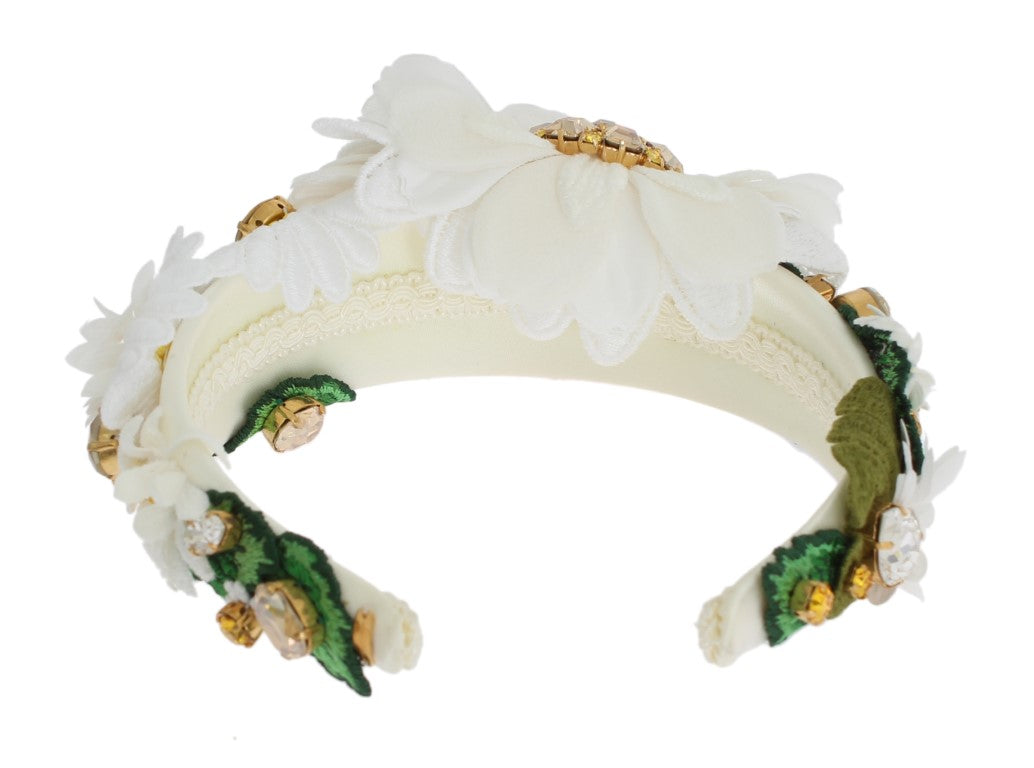 Sunflower Crystal Luxury Headband - GlamHub Luxury and Icon Brand Clothing