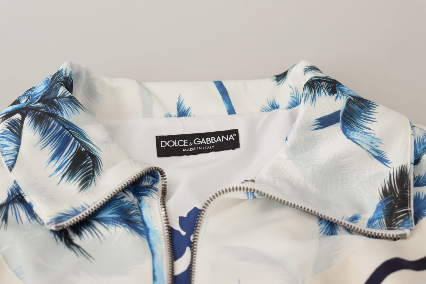 Dolce & Gabbana Chic Multicolor Full Zip Sweater