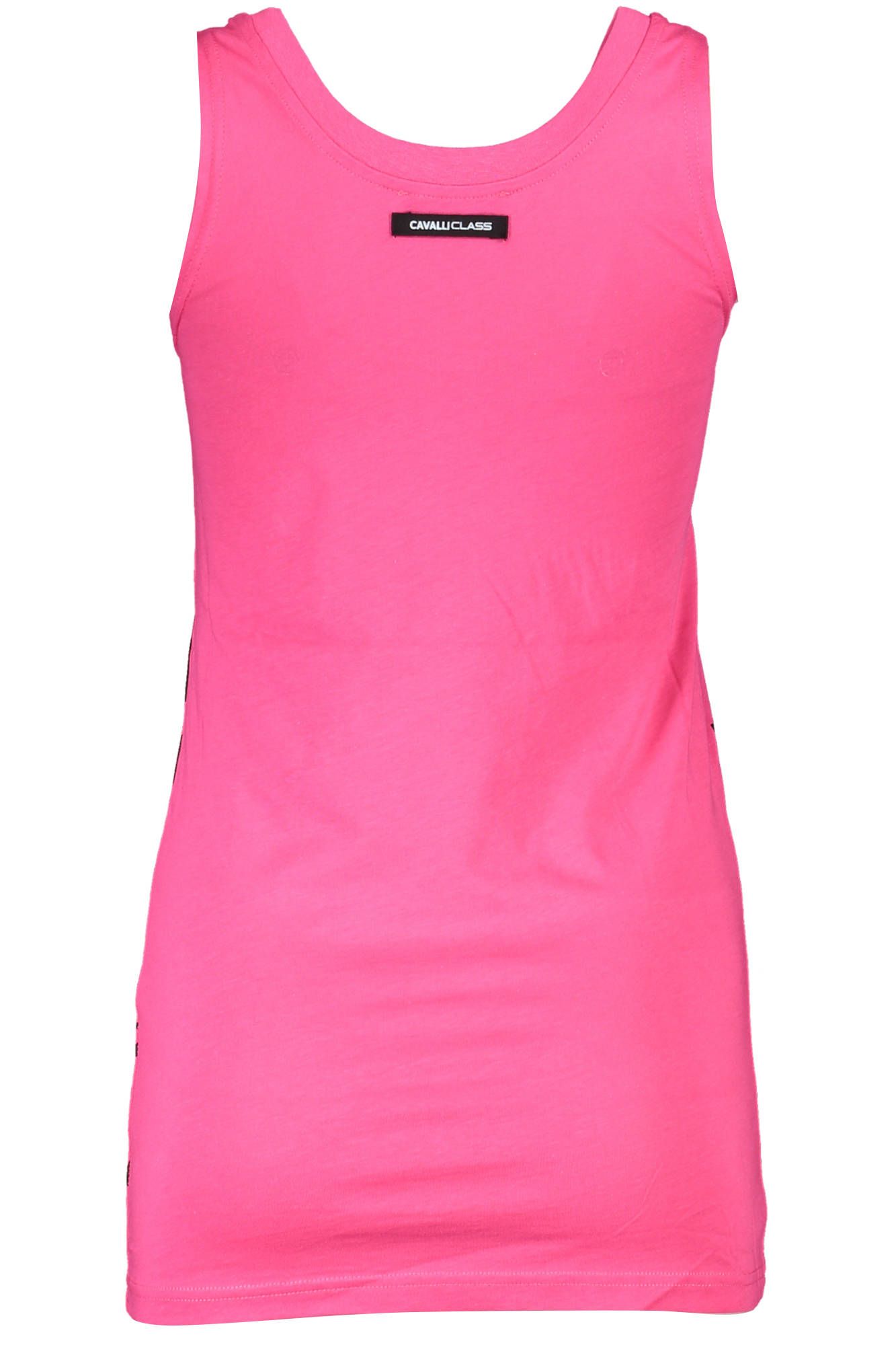 Pink Cotton Women Top - GlamHub Luxury and Icon Brand Clothing