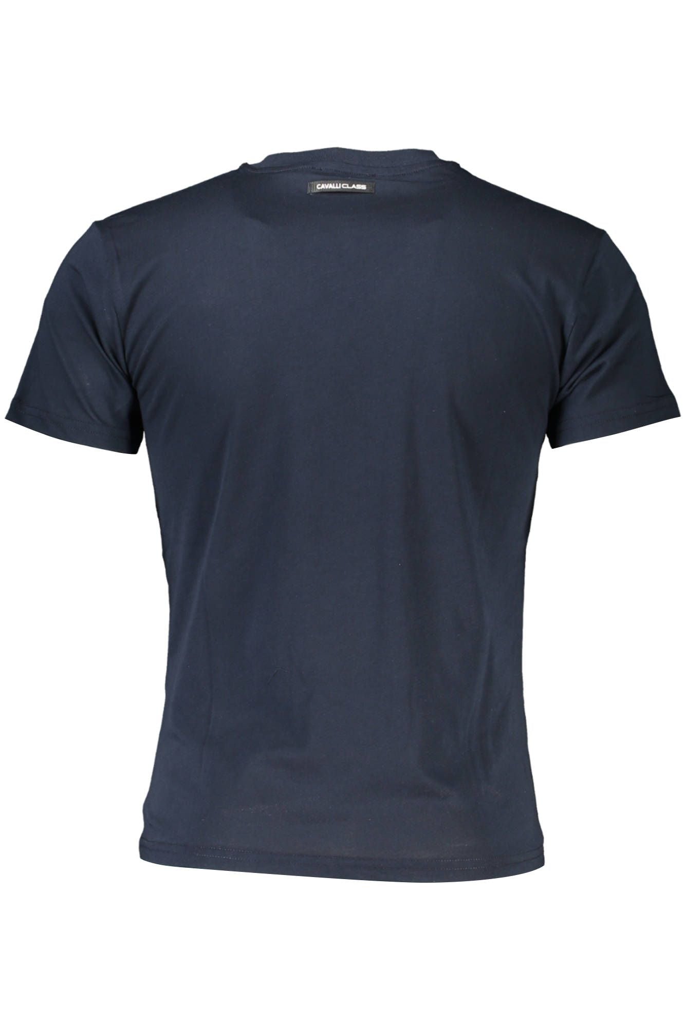 Blue Cotton Men T-Shirt - GlamHub Luxury and Icon Brand Clothing